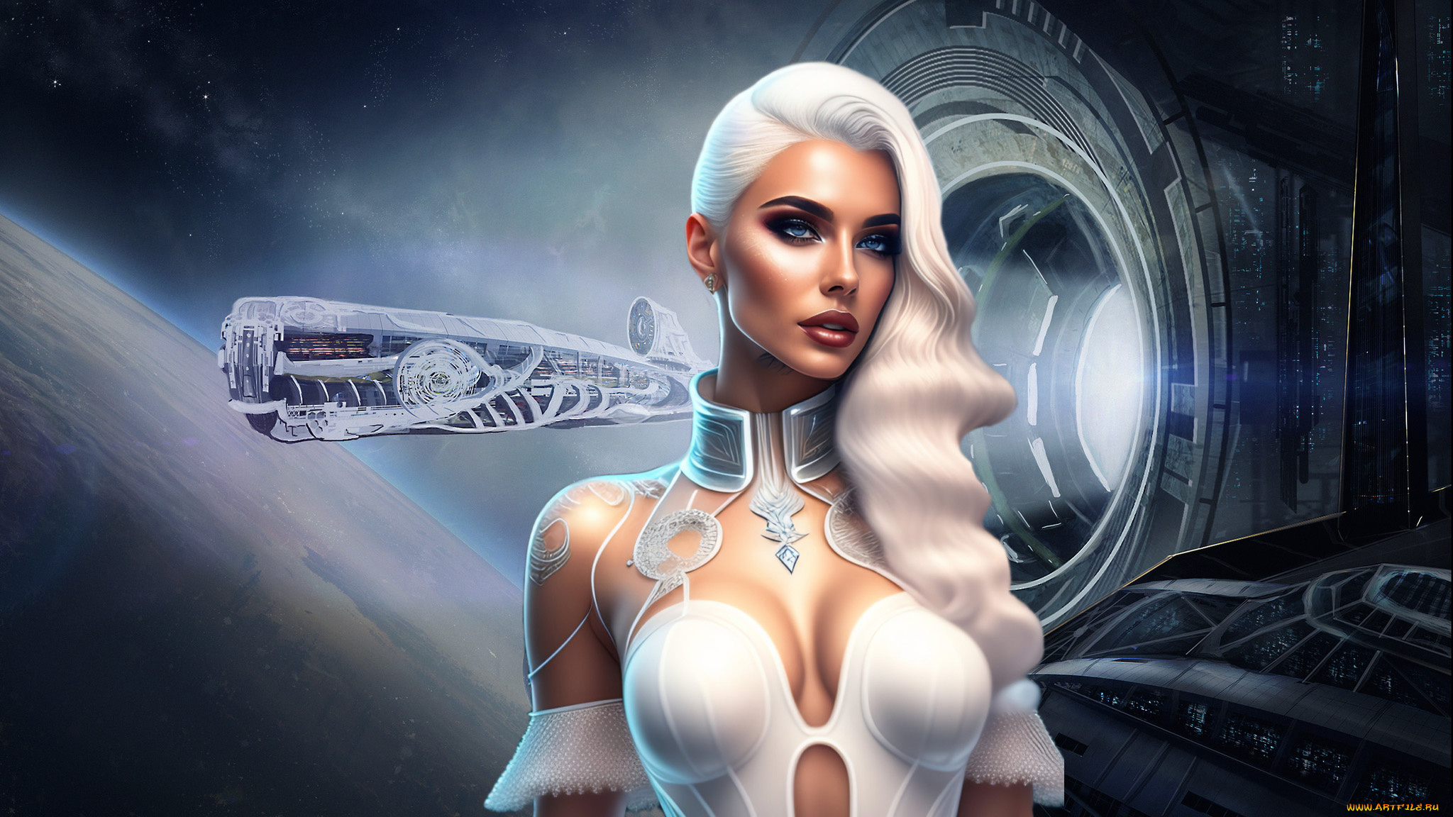 фэнтези, девушки, нейросети, графика, нейроарт, ai, art, нейронные, сети, рисунки, нейро, искусство