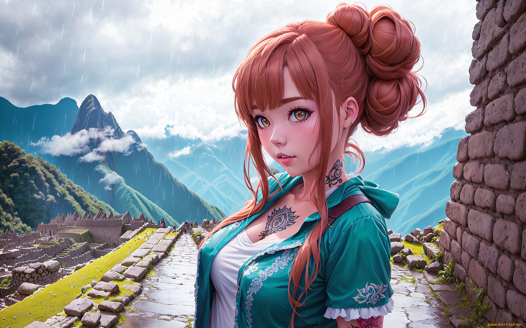 аниме, пейзажи, , природа, нейросети, графика, нейроарт, ai, art, нейронные, сети, рисунки, нейро, искусство