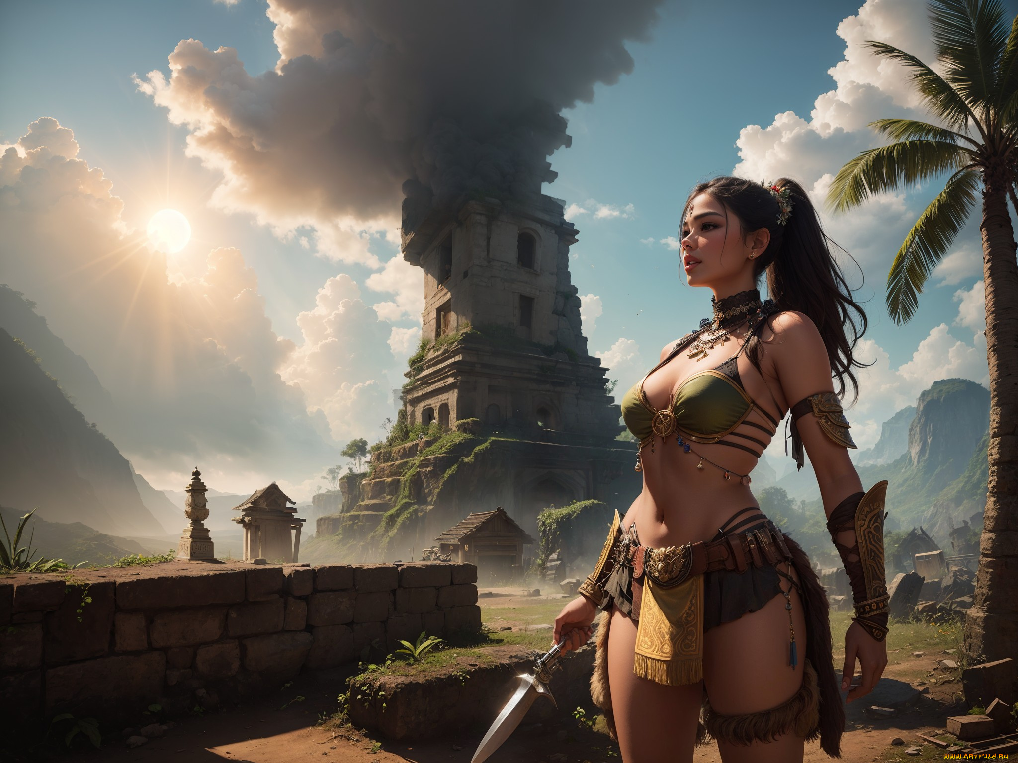 фэнтези, девушки, нейросети, графика, нейроарт, ai, art, нейронные, сети, рисунки, нейро, искусство, девушка