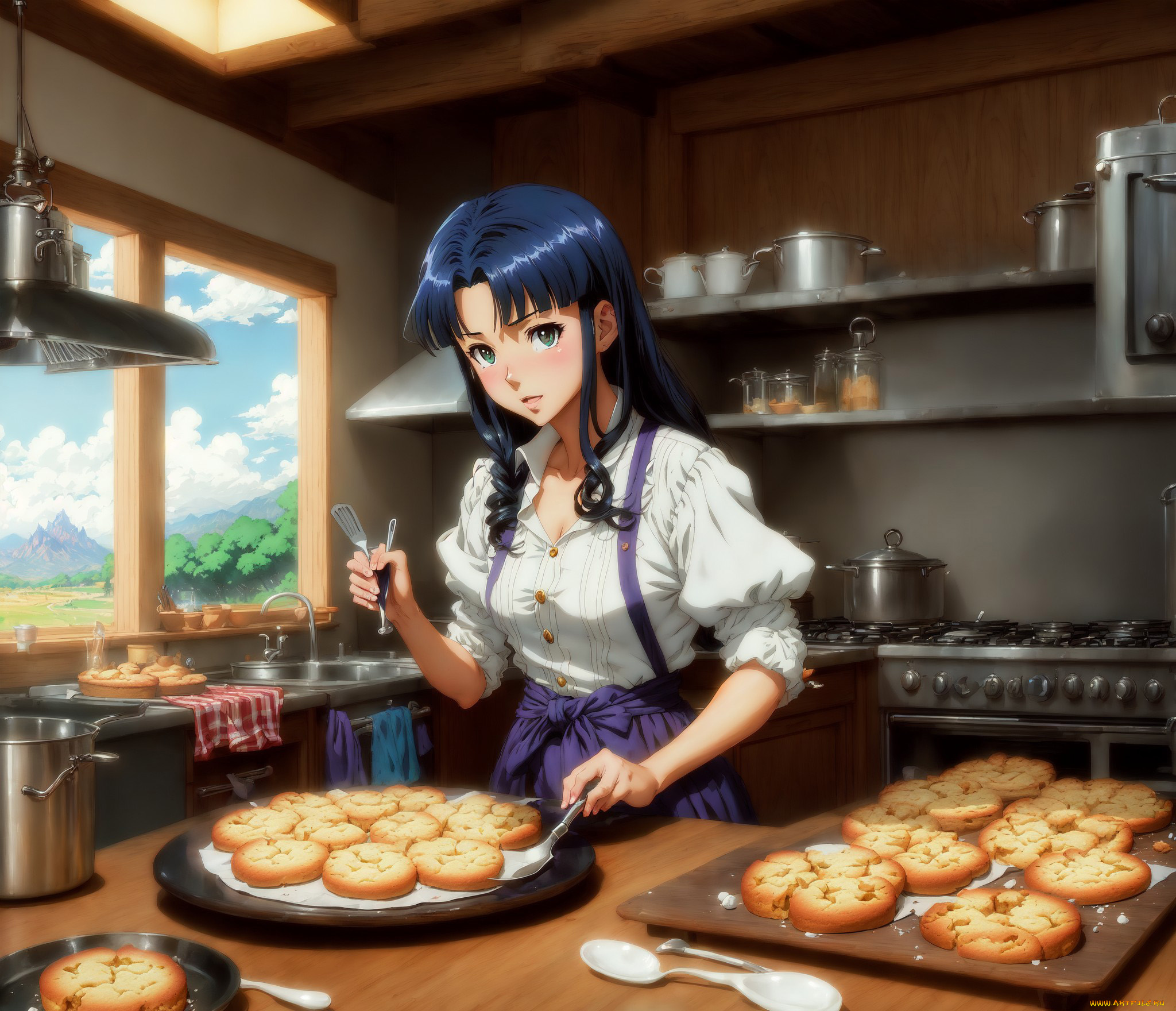 аниме, город, , улицы, , интерьер, , здания, нейросети, графика, нейроарт, ai, art, нейронные, сети, рисунки, нейро, искусство