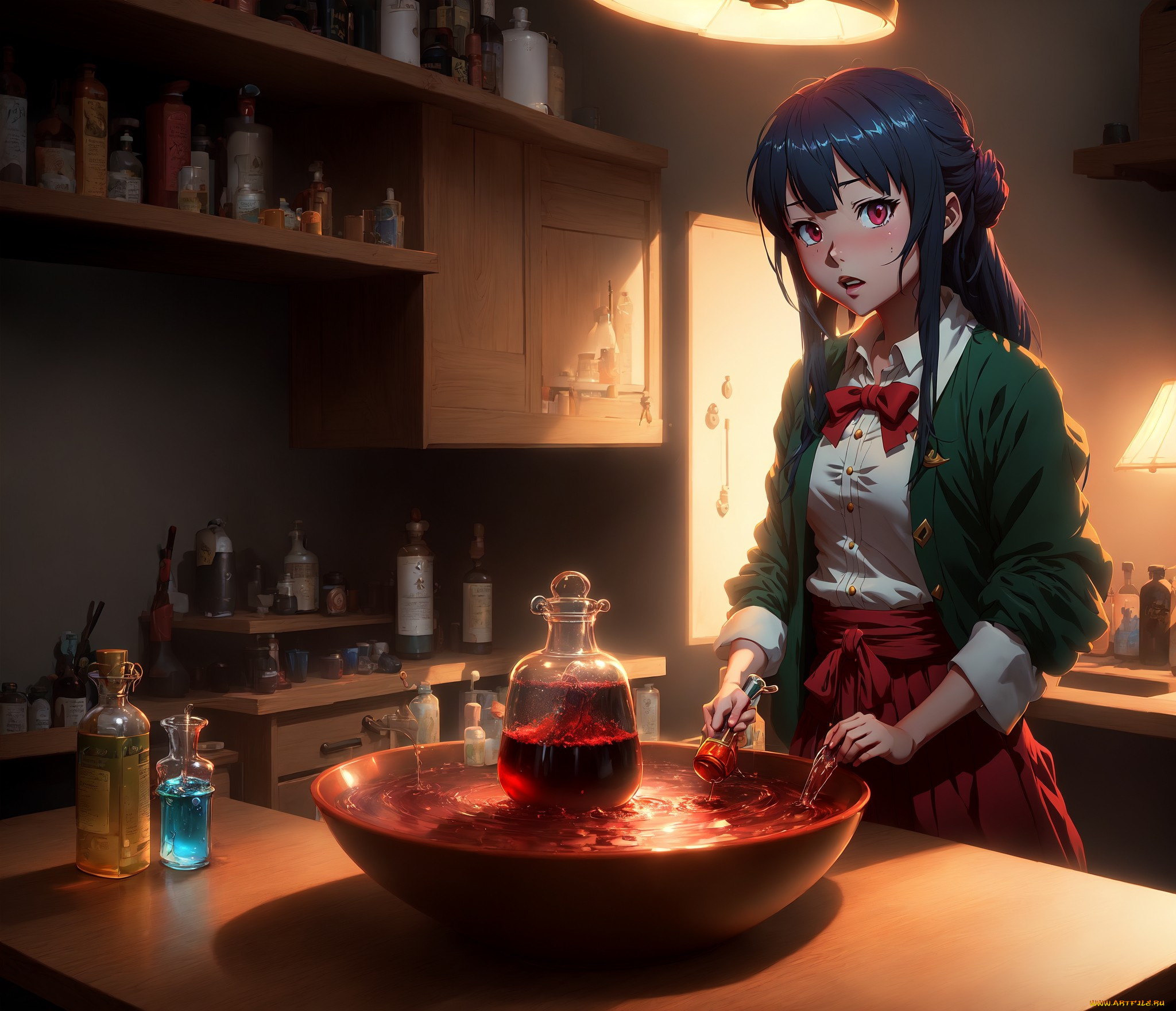 аниме, магия, , колдовство, , halloween, нейросети, графика, нейроарт, ai, art, нейронные, сети, рисунки, нейро, искусство