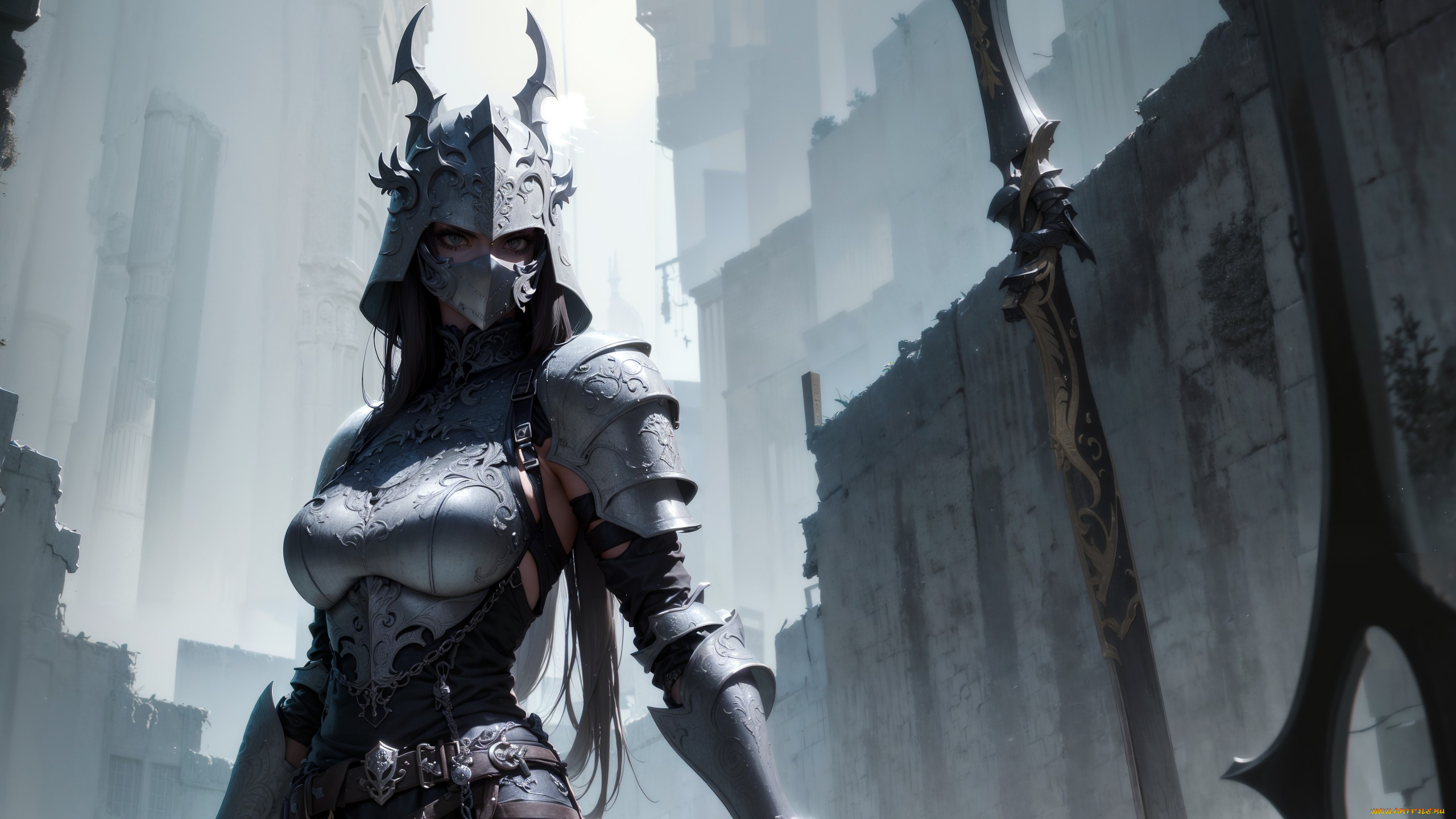 фэнтези, девушки, нейросети, графика, нейроарт, ai, art, нейронные, сети, рисунки, нейро, искусство