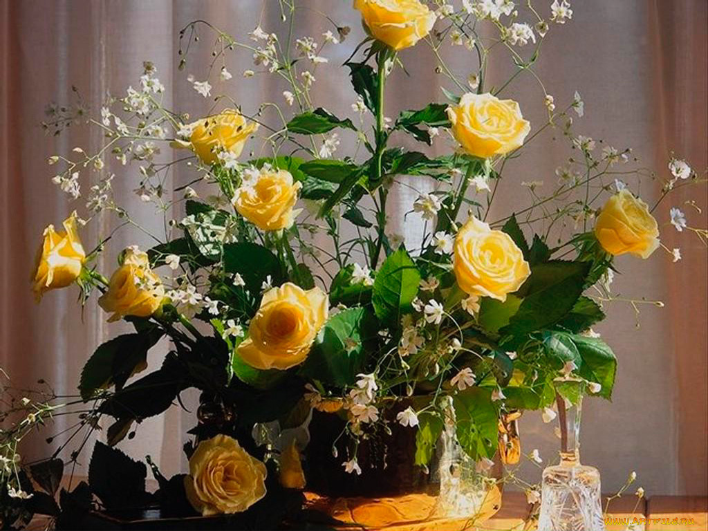 цветы, букеты, композиции