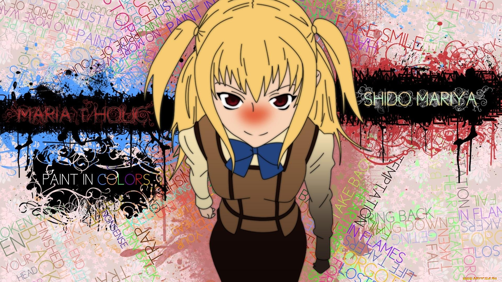 аниме, maria, holic