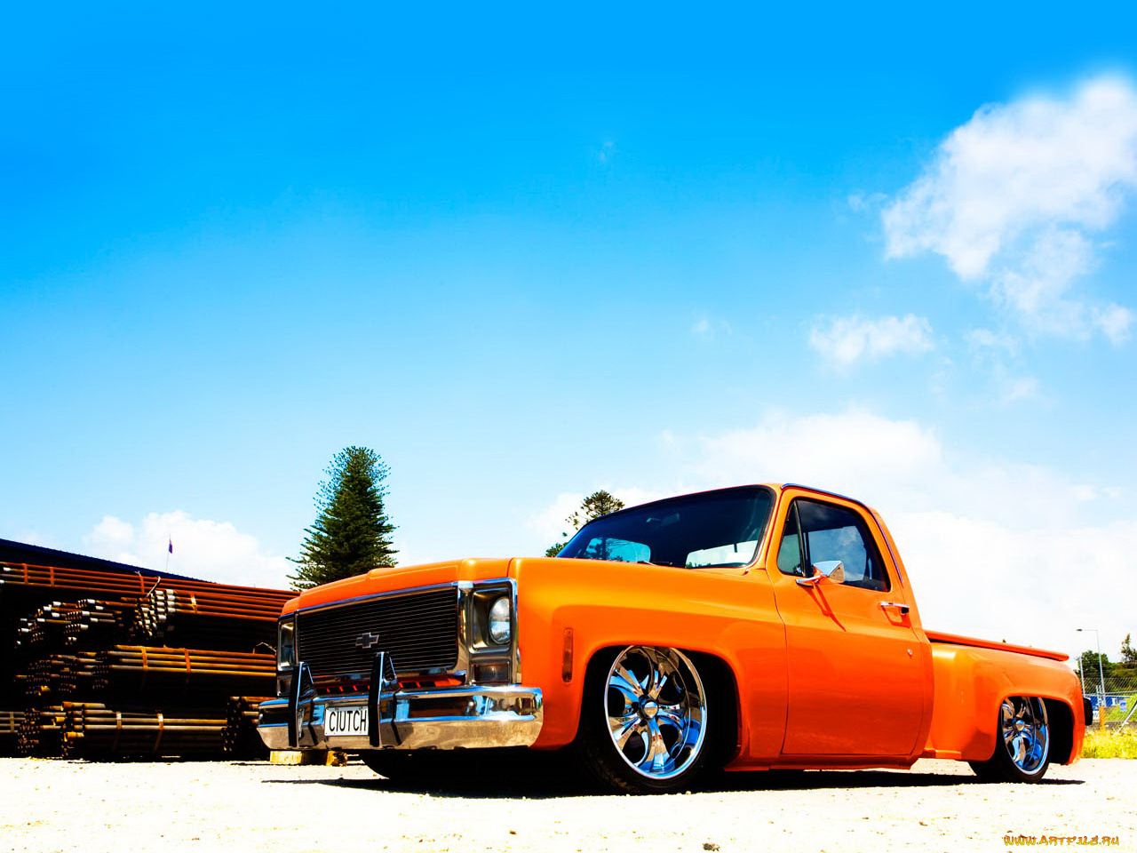 автомобили, custom, pick, up
