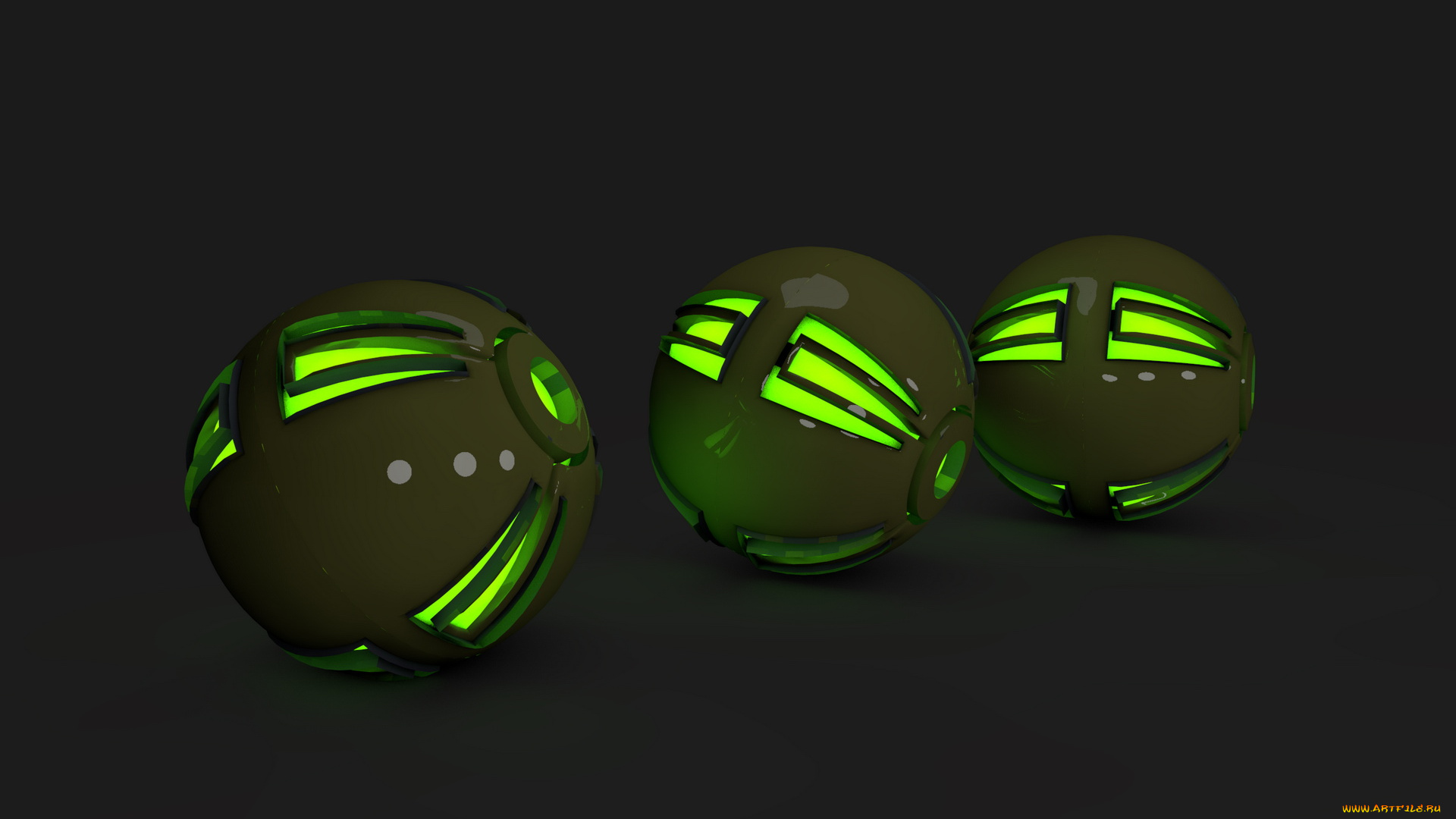 3д, графика, другое, шары