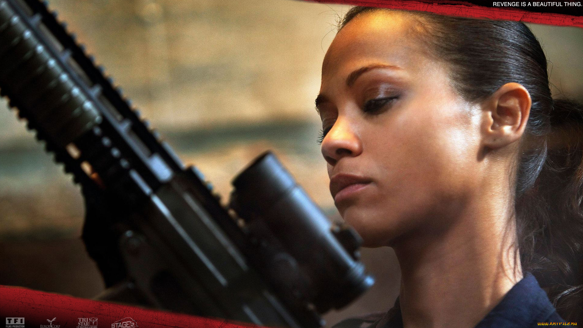 colombiana, кино, фильмы, zoe, saldana