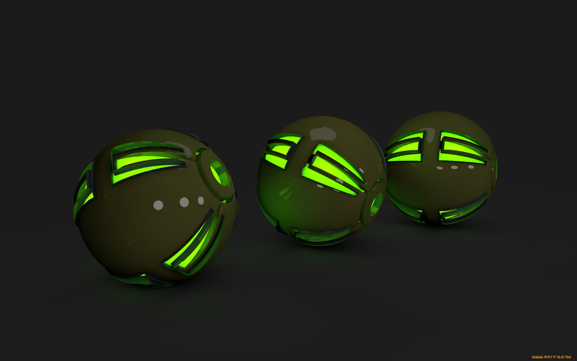 3д, графика, другое, шары