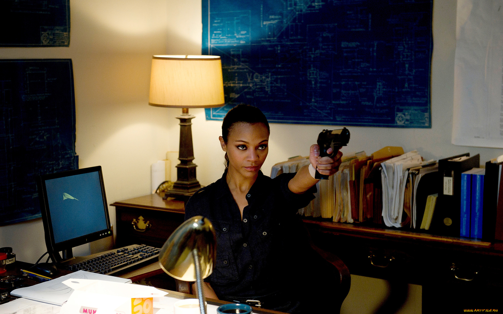 colombiana, кино, фильмы, zoe, saldana