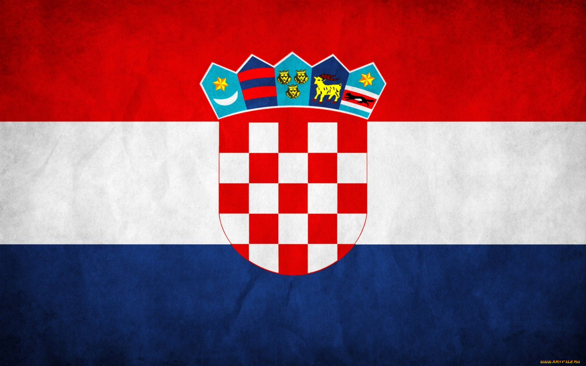 хорватия, разное, флаги, гербы, синий, красный, белый