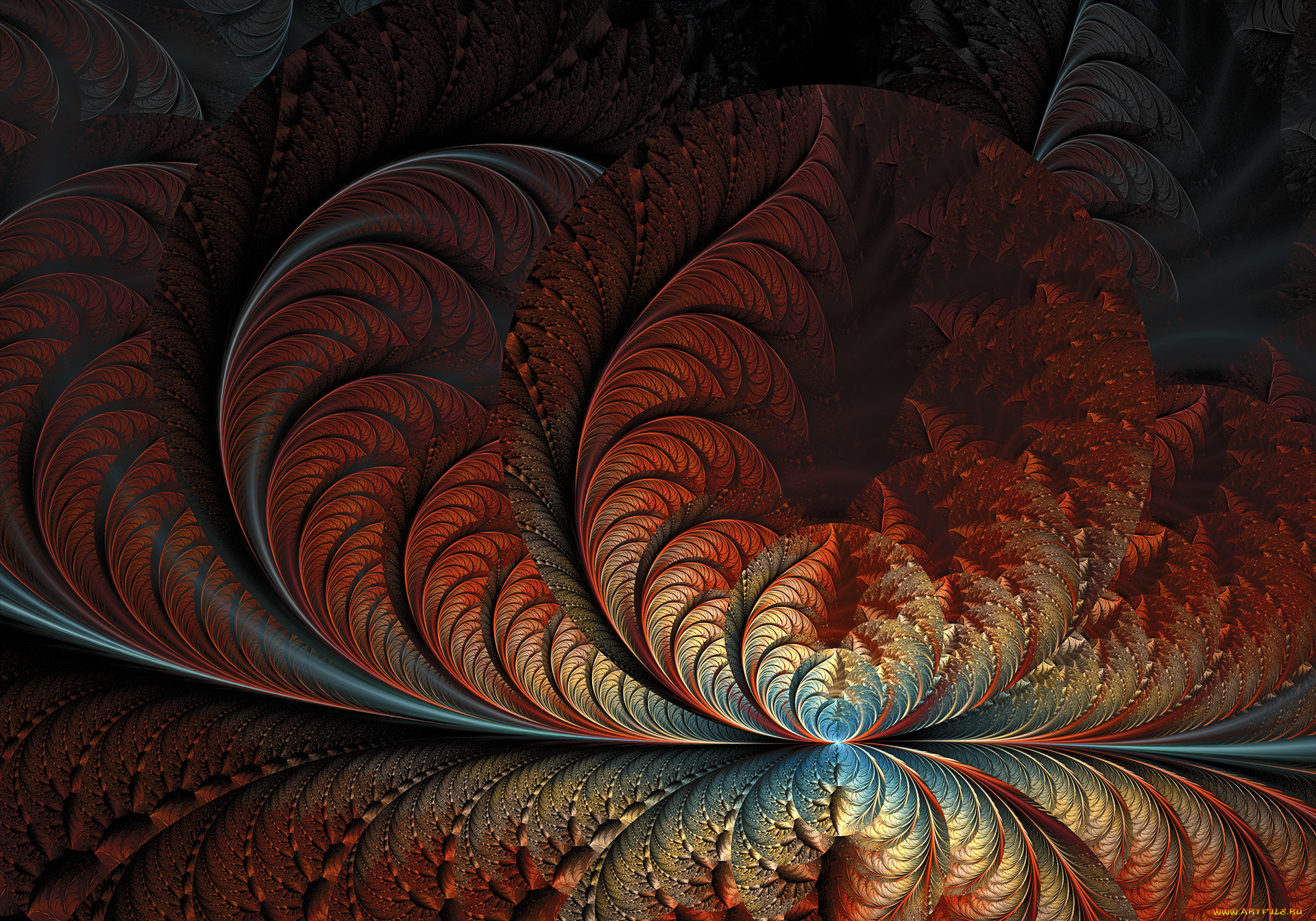 3д, графика, fractal, фракталы, фрактал