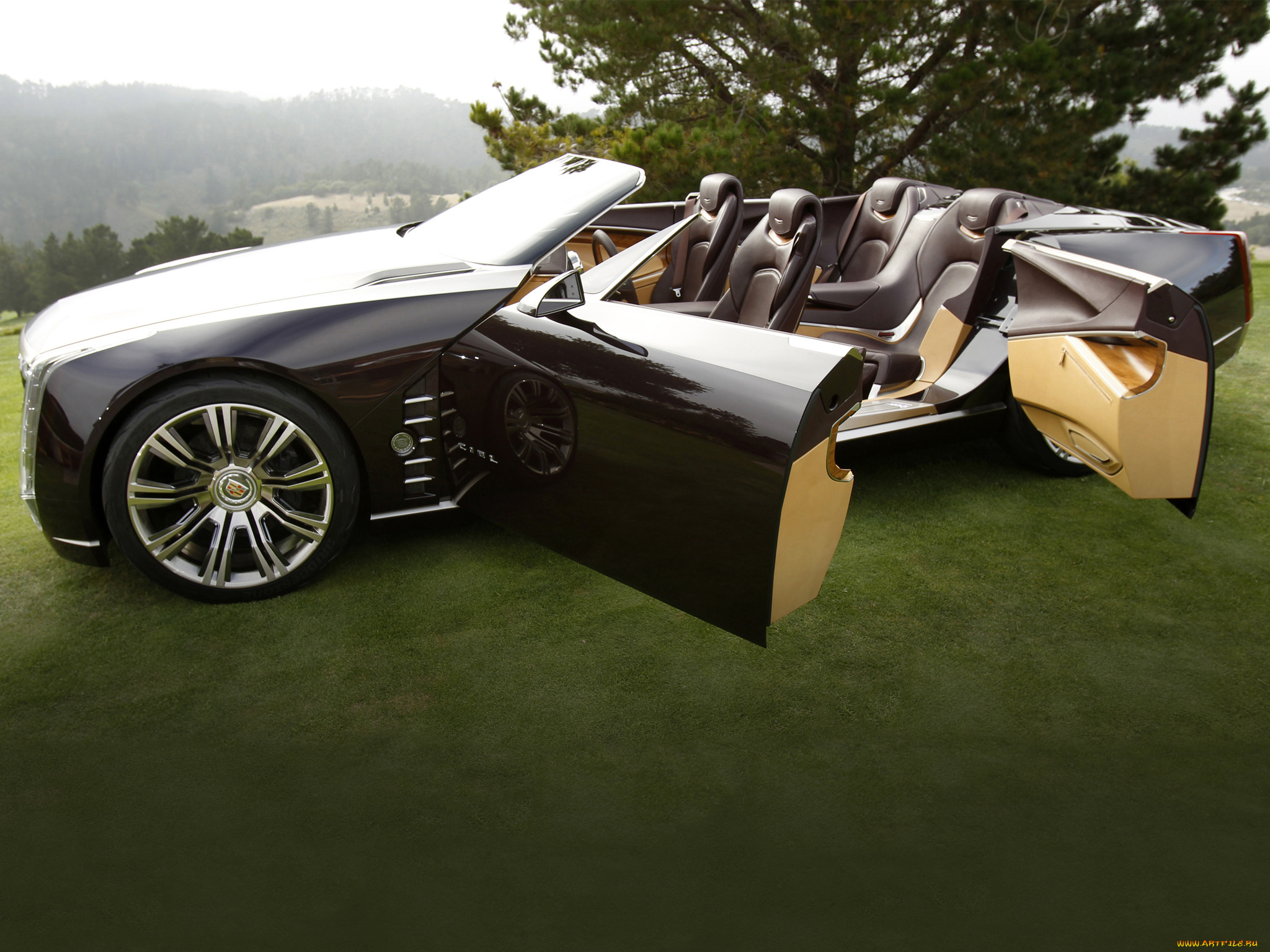 cadillac, ciel, concept, автомобили