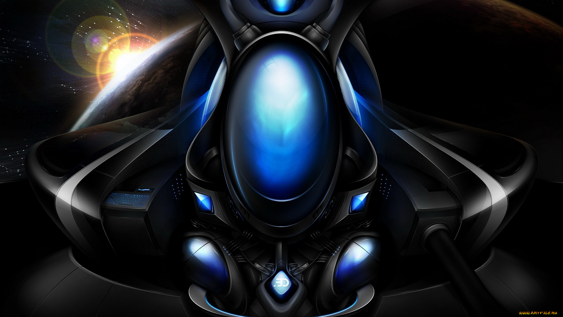 3д, графика, fractal, фракталы, фрактал