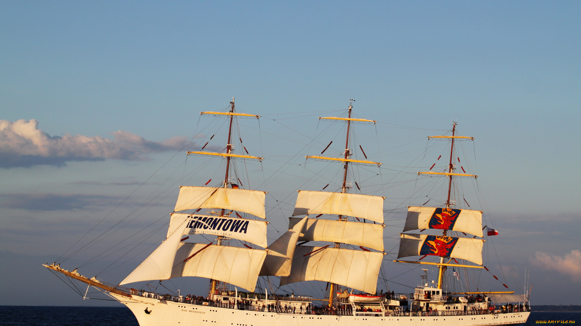 корабли, парусники, парусник, море