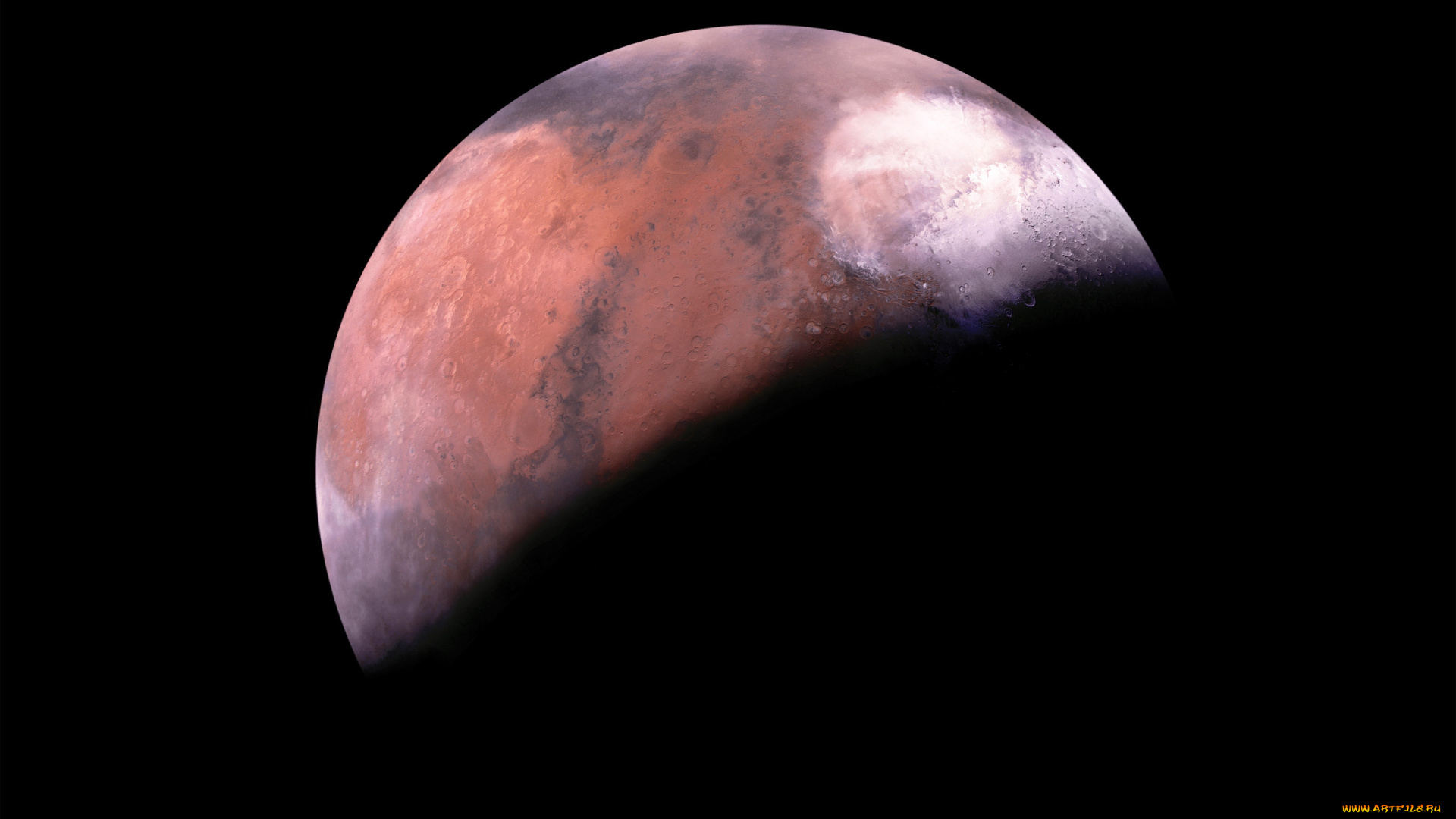 mars, космос, марс, тень