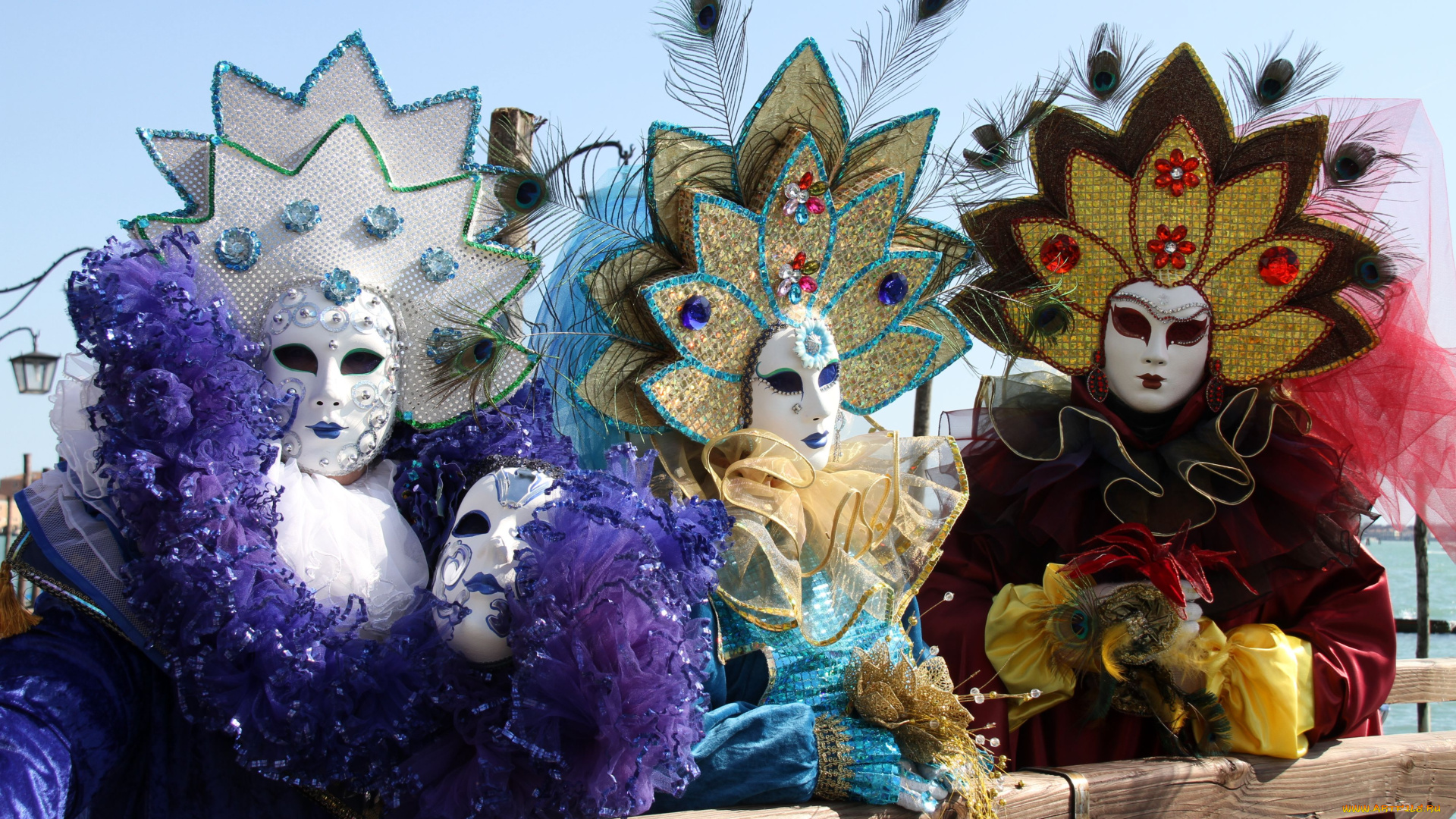 разное, маски, карнавальные, костюмы, карнавал, венеция