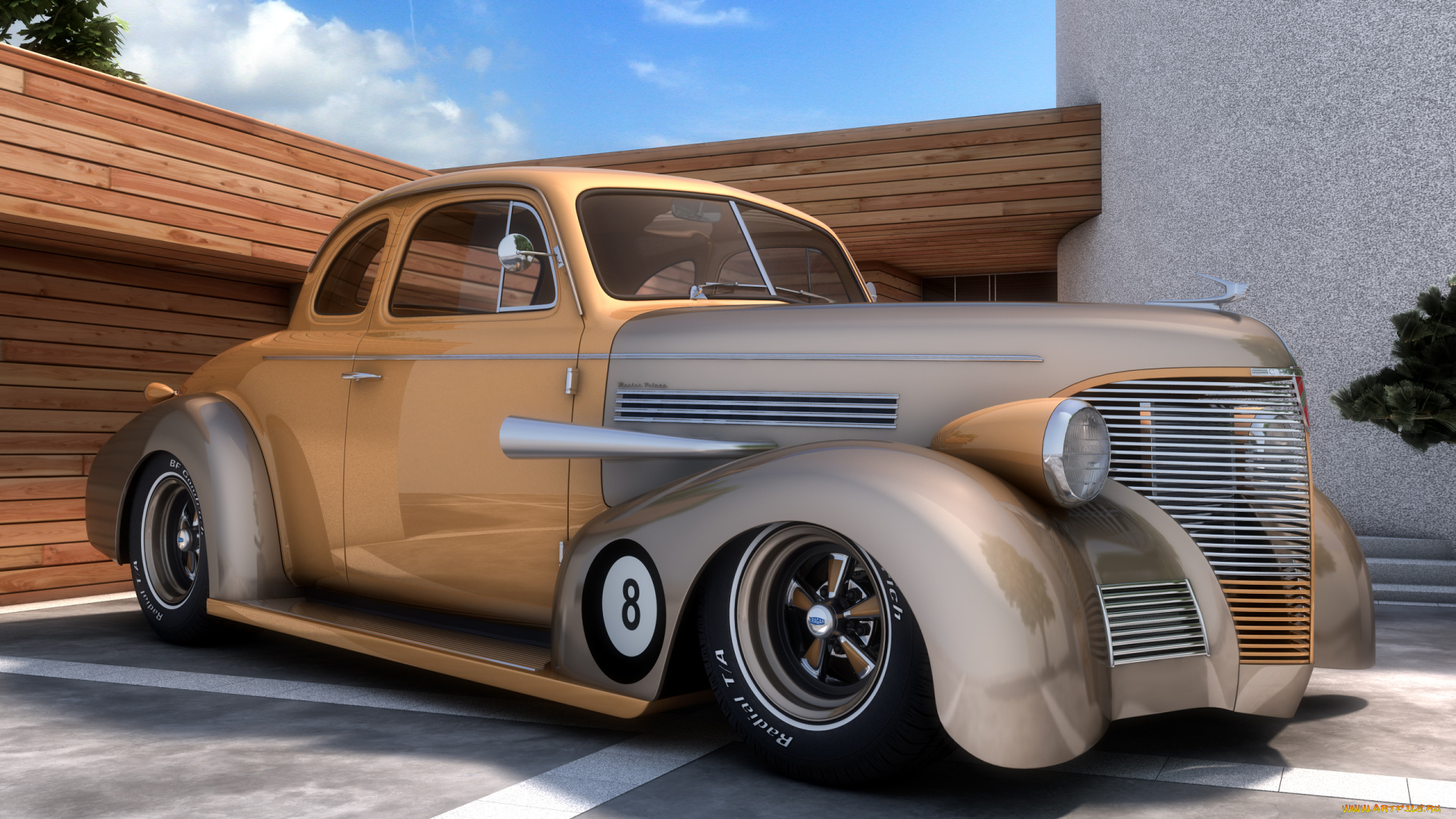 автомобили, 3д, 1939, chevrolet