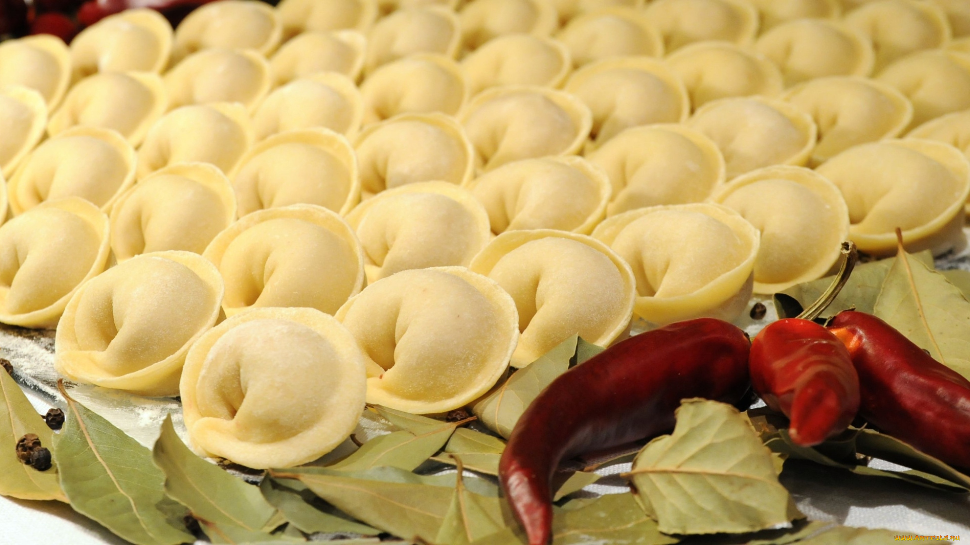 еда, пельмени, манты, вареники, перец