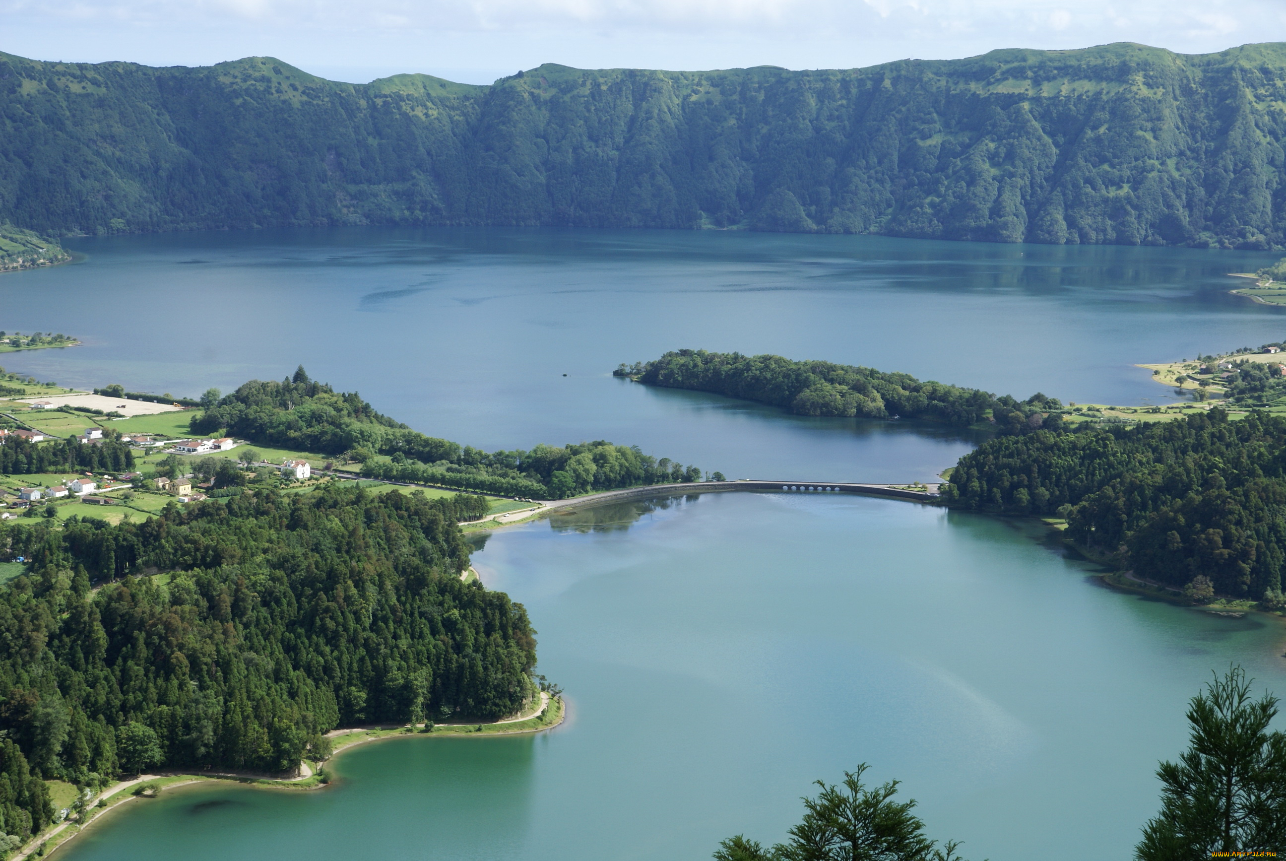 азорские, острова, португалия, природа, пейзажи, море