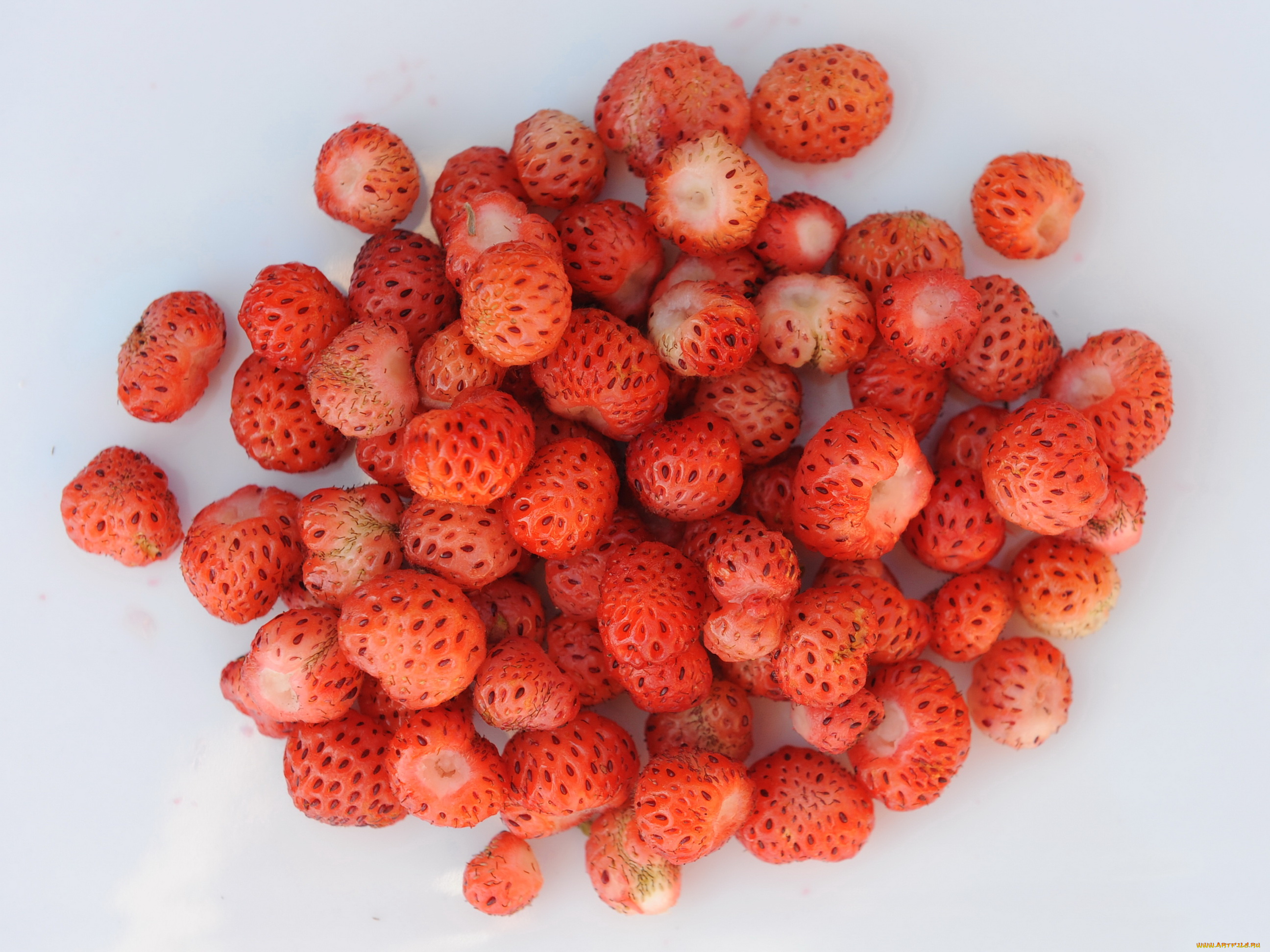 еда, клубника, земляника