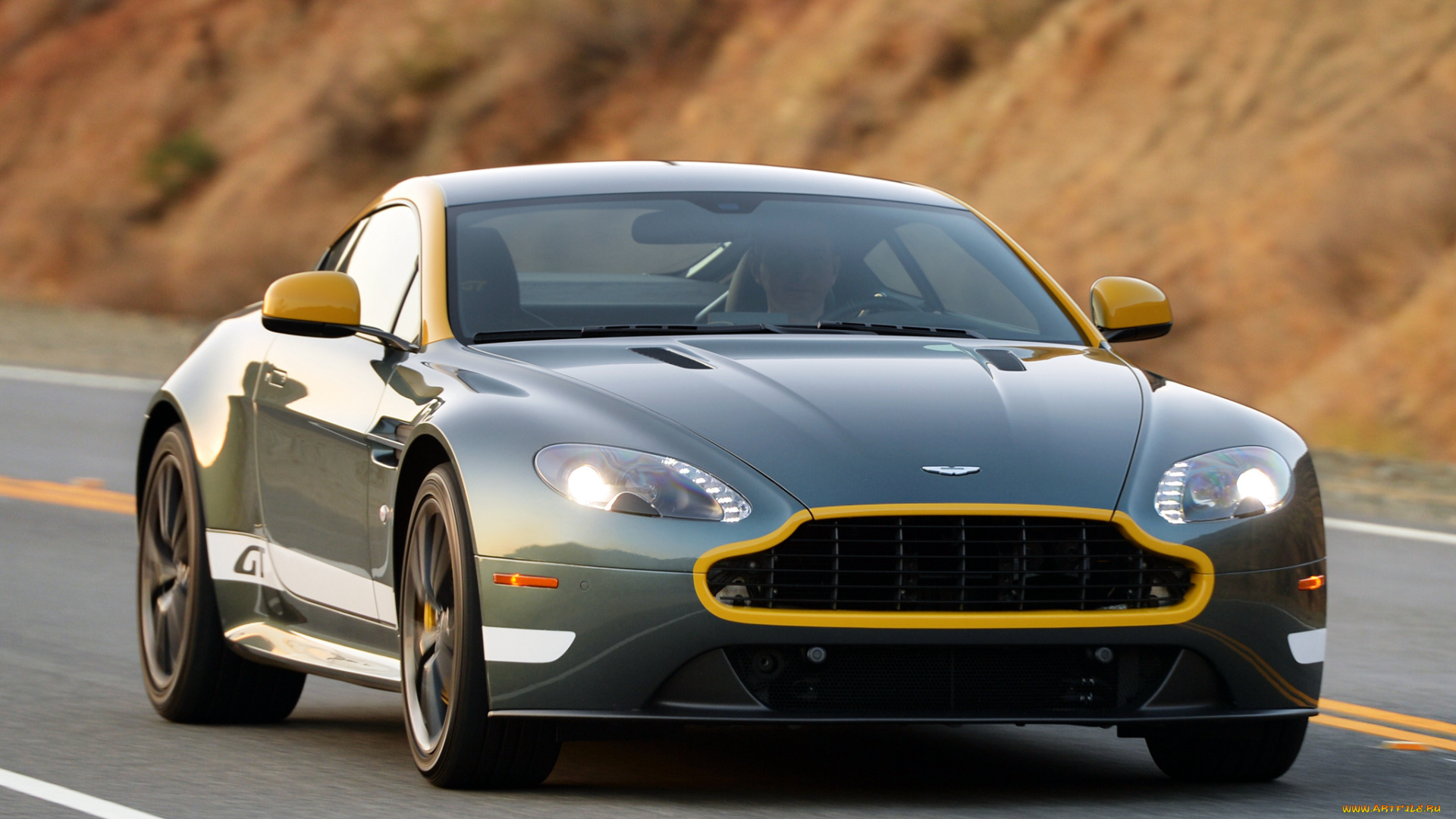 автомобили, aston, martin, 2014г, gt, vantage, v8, aston, martin