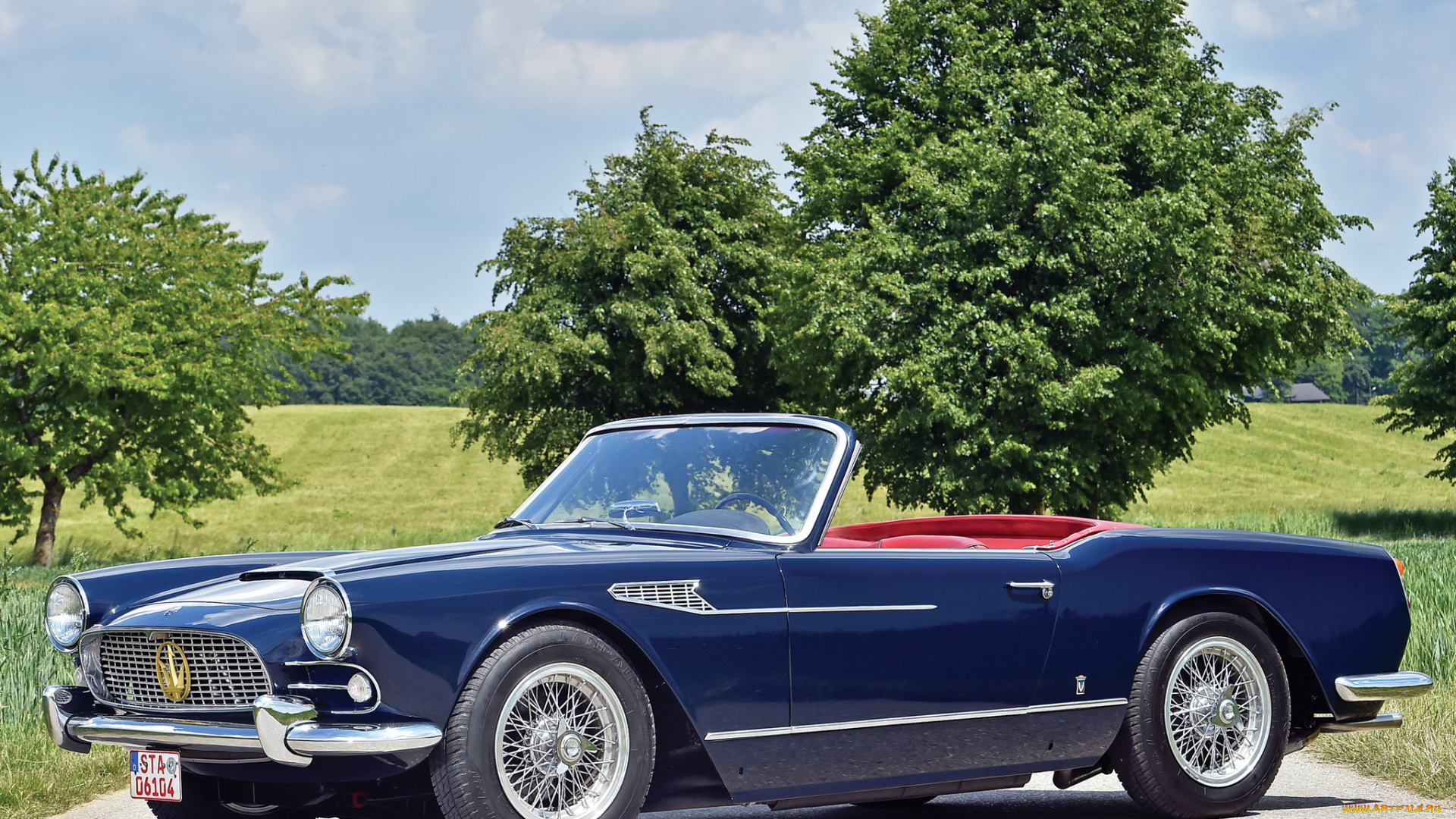 автомобили, maserati, prototipo, 3500, spyder