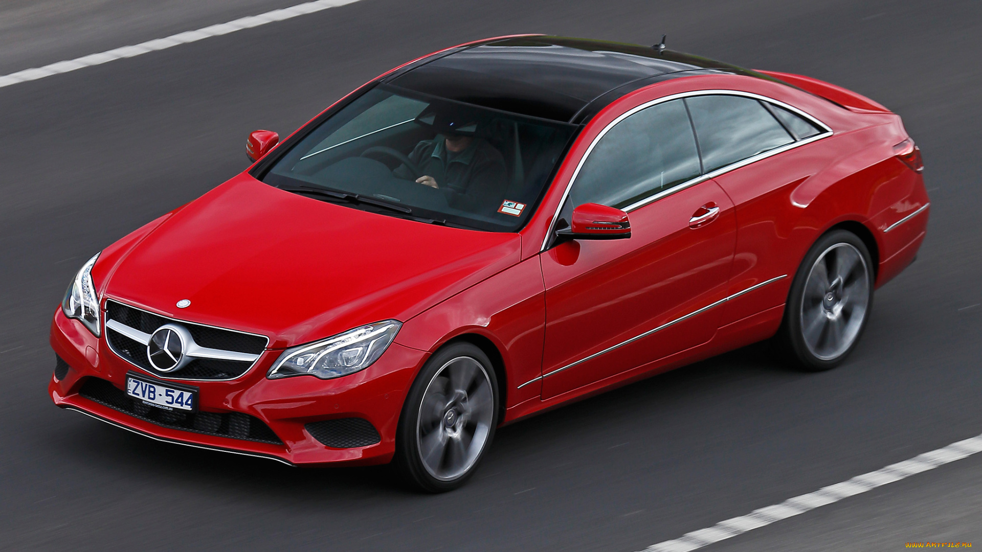 автомобили, mercedes-benz, au-spec, c207, coupe, e, 250, красный, 2013г