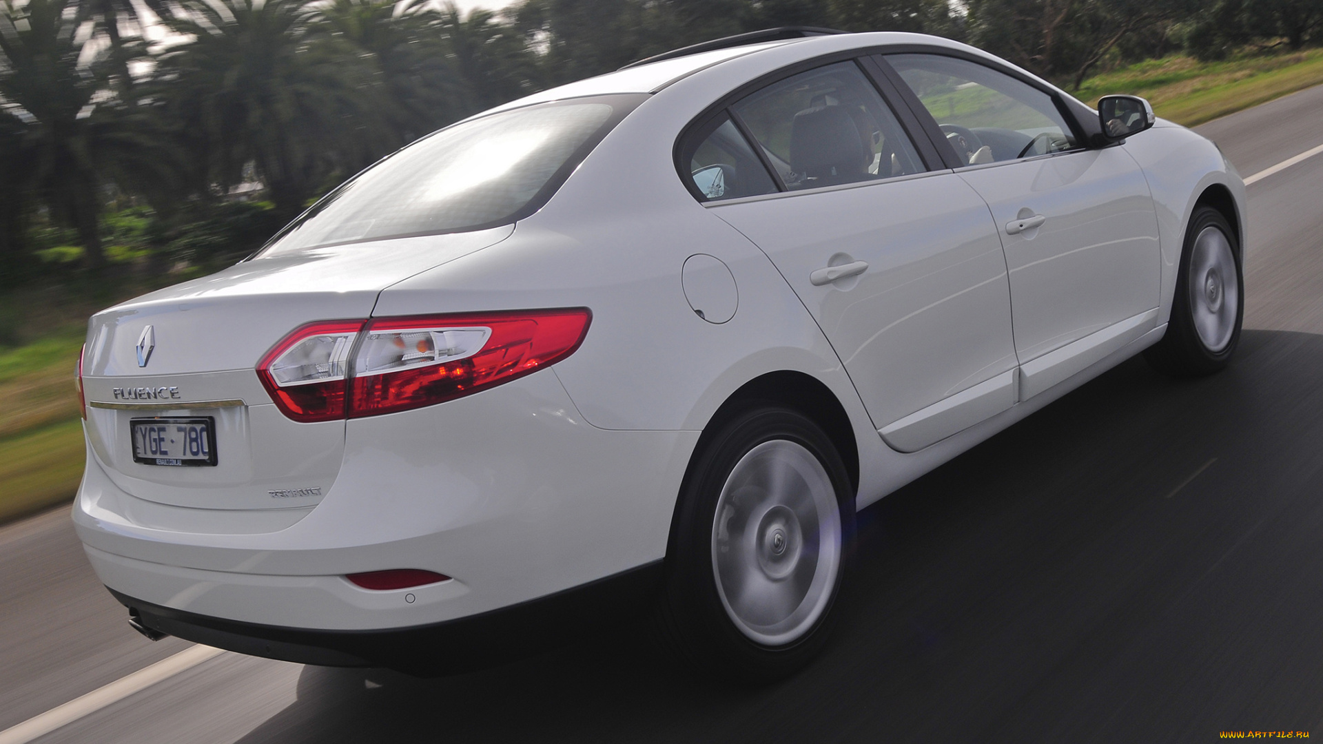 автомобили, renault, au-spec, fluence, светлый