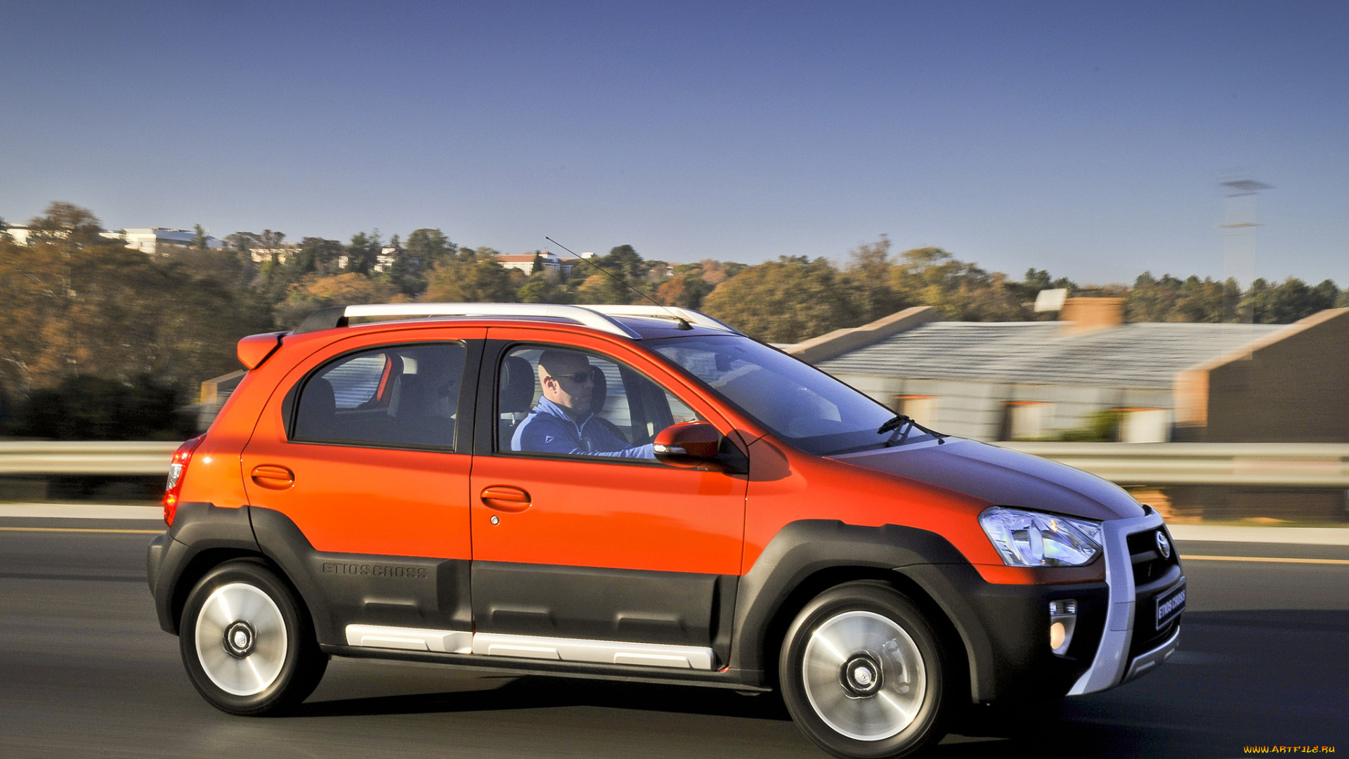 автомобили, toyota, красный, 2014г, za-spec, cross, etios