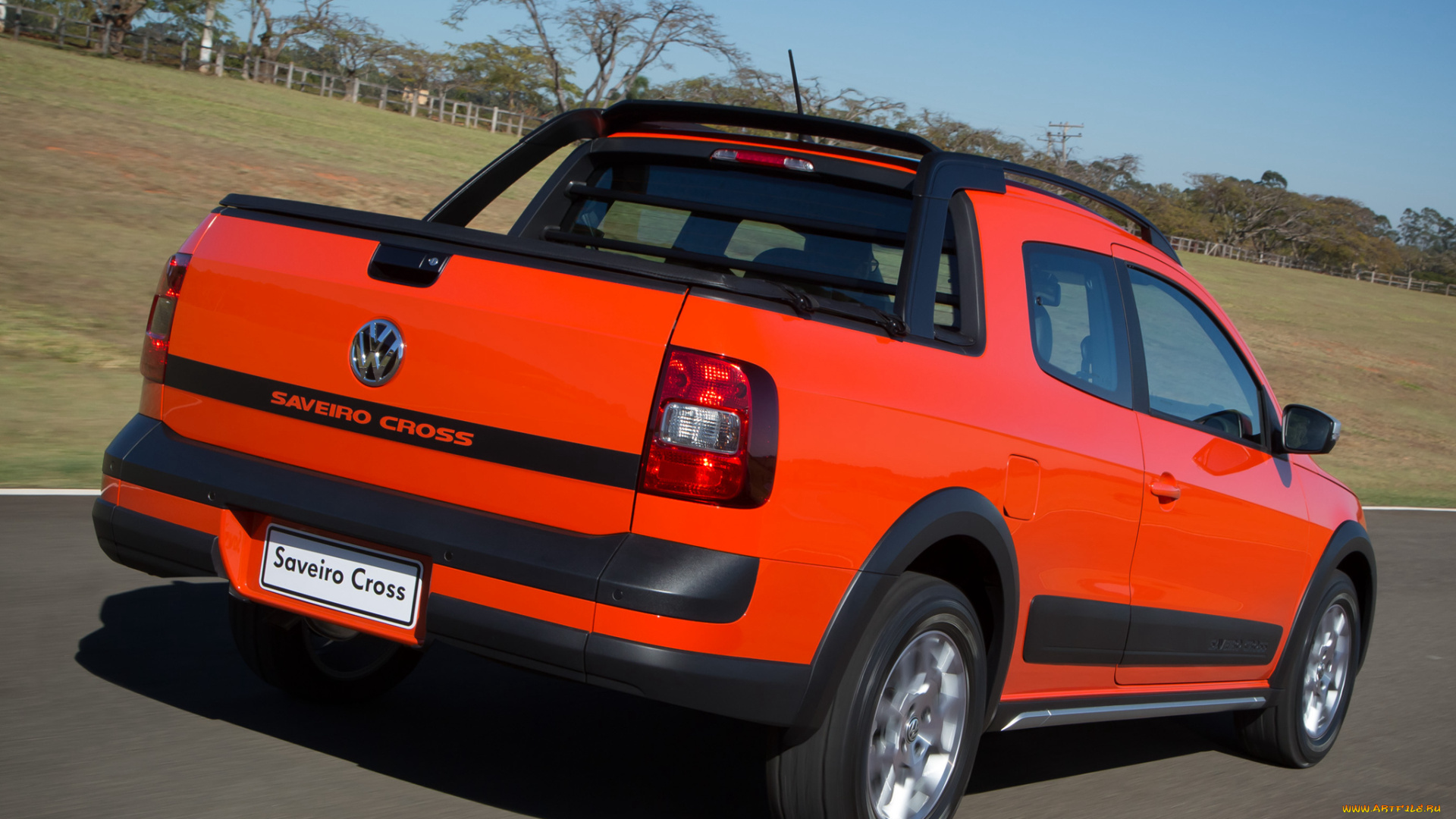 автомобили, volkswagen, cd, cross, saveiro, 2014г, красный