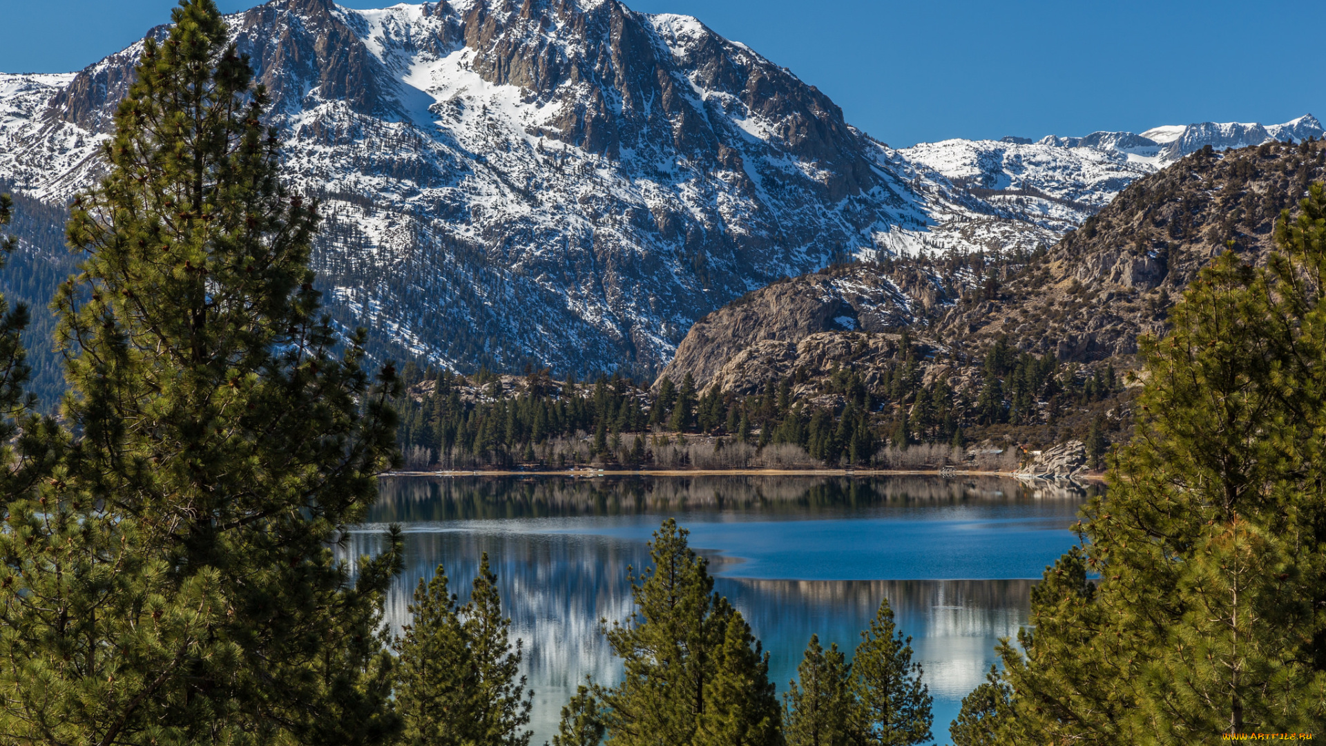 природа, реки, озера, горы, лес, озеро