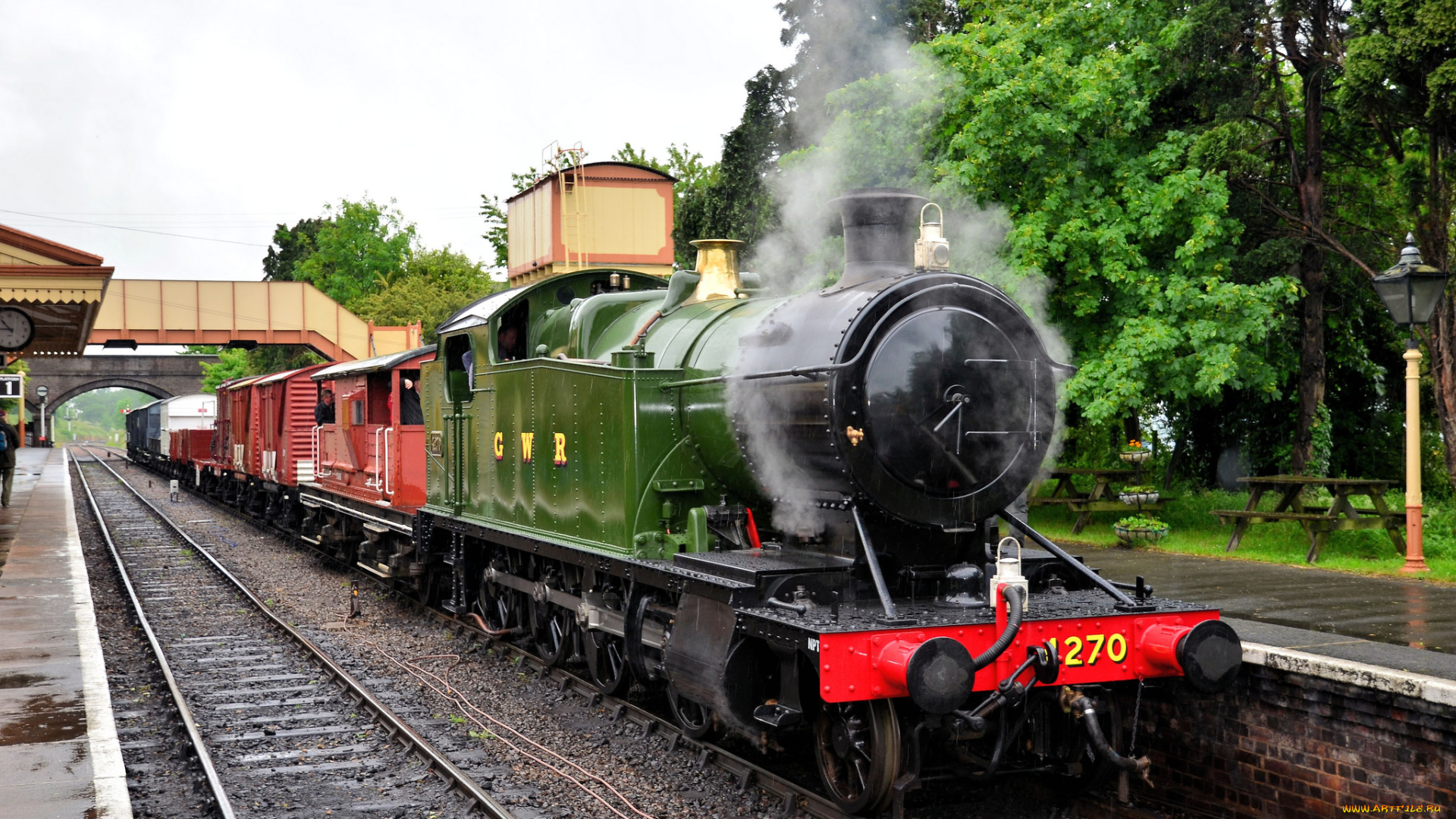 техника, паровозы, паровоз, рельсы, дорога, железная