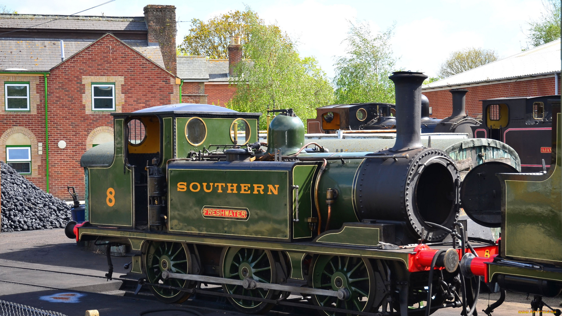 техника, паровозы, железная, рельсы, паровоз, дорога