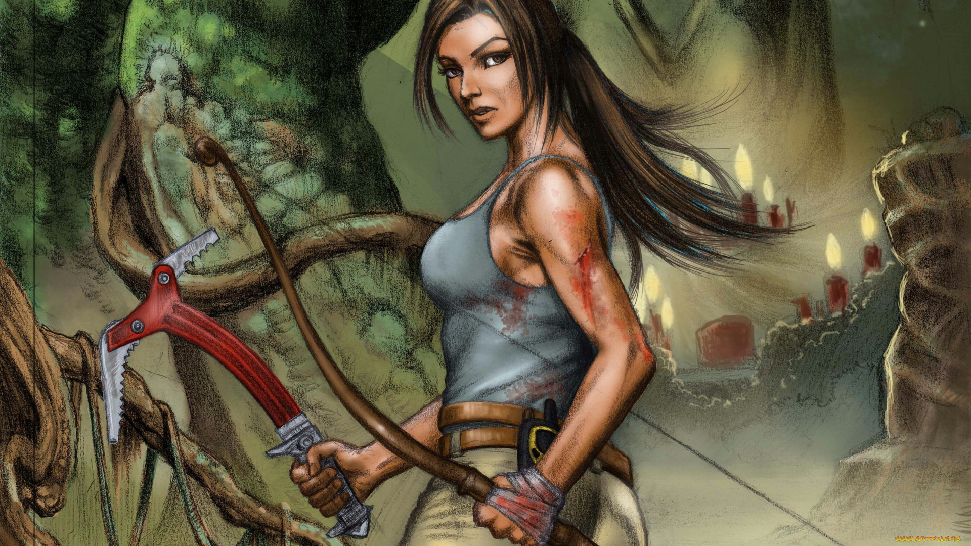 видео, игры, tomb, raider, 2013, 2013, raider, арт, tomb, лара, крофт, экшен, игра