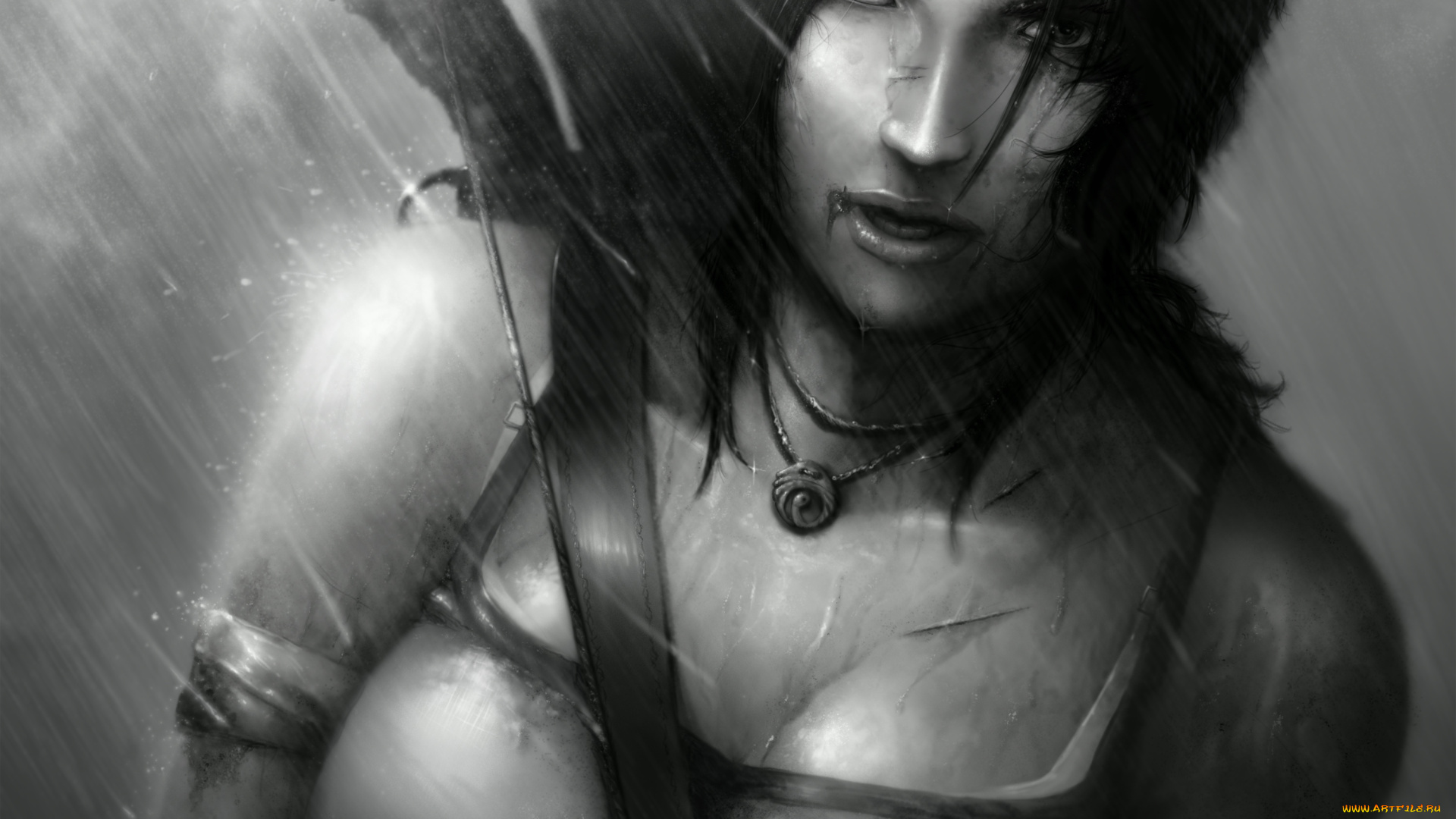 видео, игры, tomb, raider, 2013, игра, крофт, лара, raider, 2013, арт, tomb, экшен