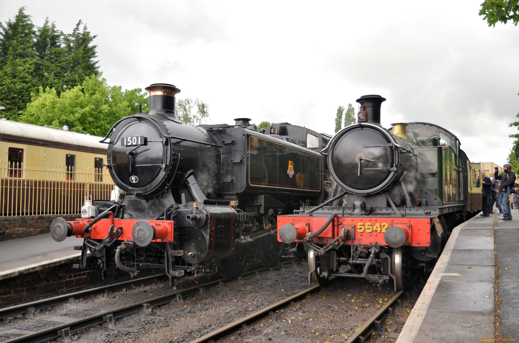 техника, паровозы, железная, дорога, рельсы, паровоз