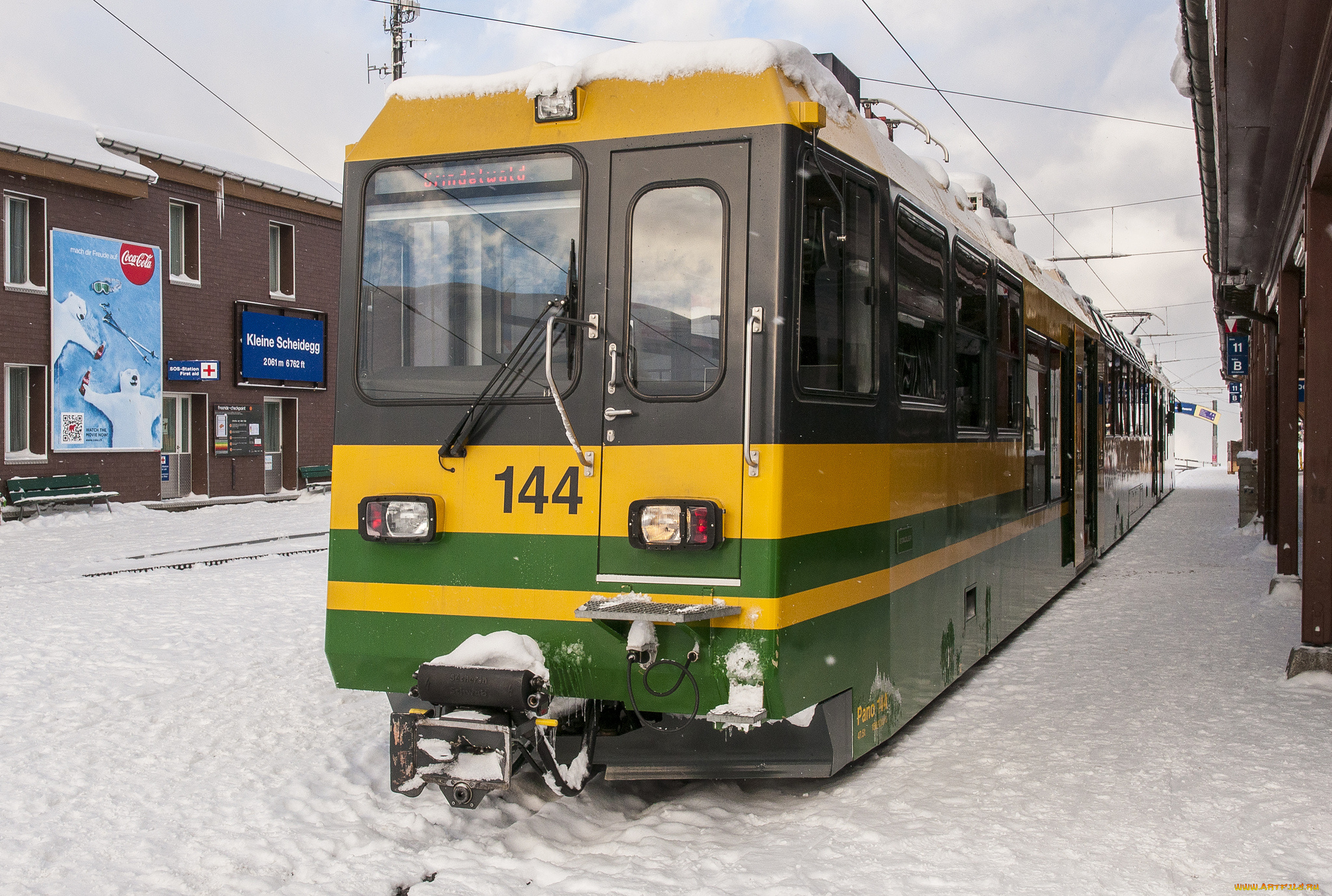 техника, поезда, перрон, состав