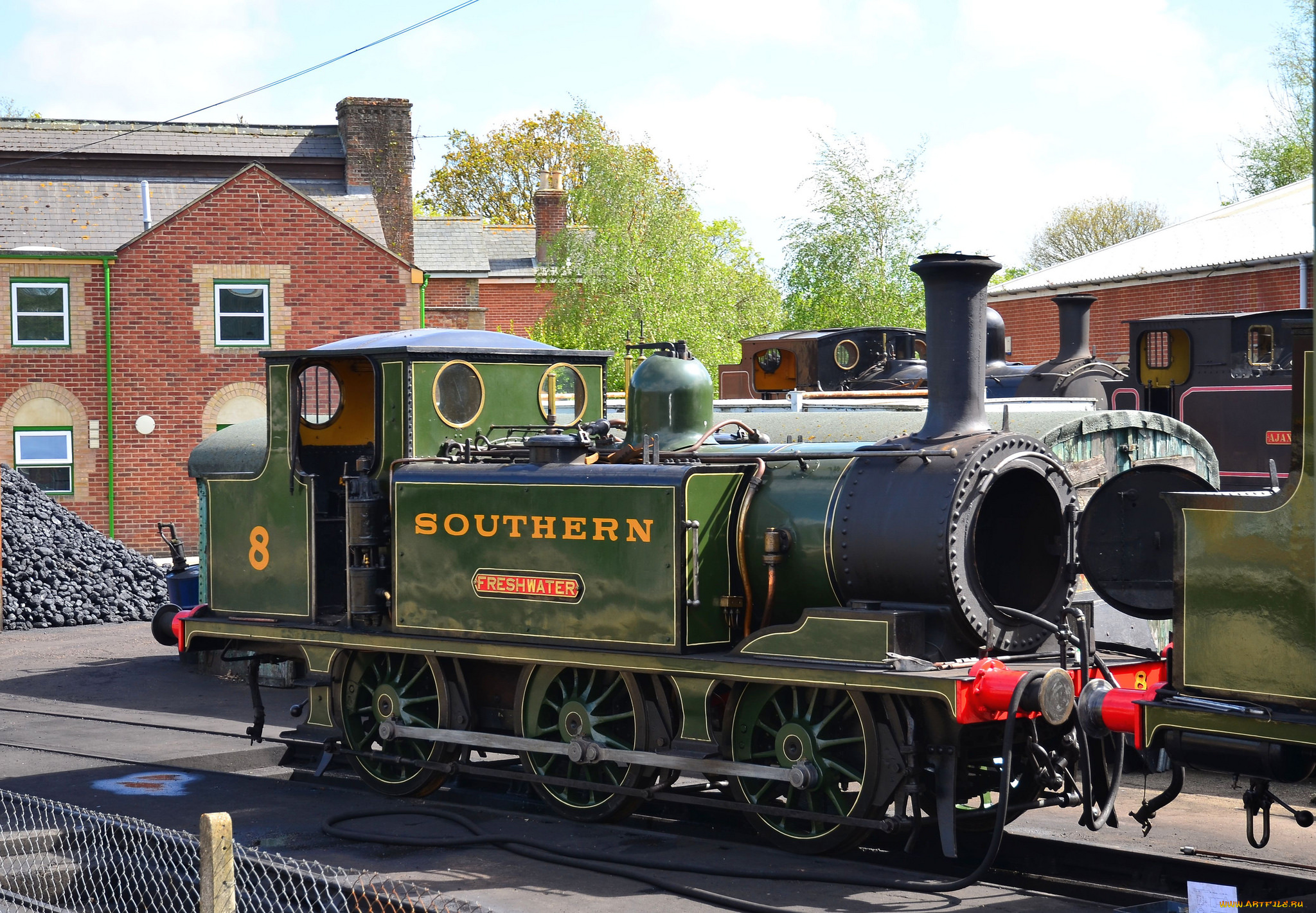 техника, паровозы, железная, рельсы, паровоз, дорога