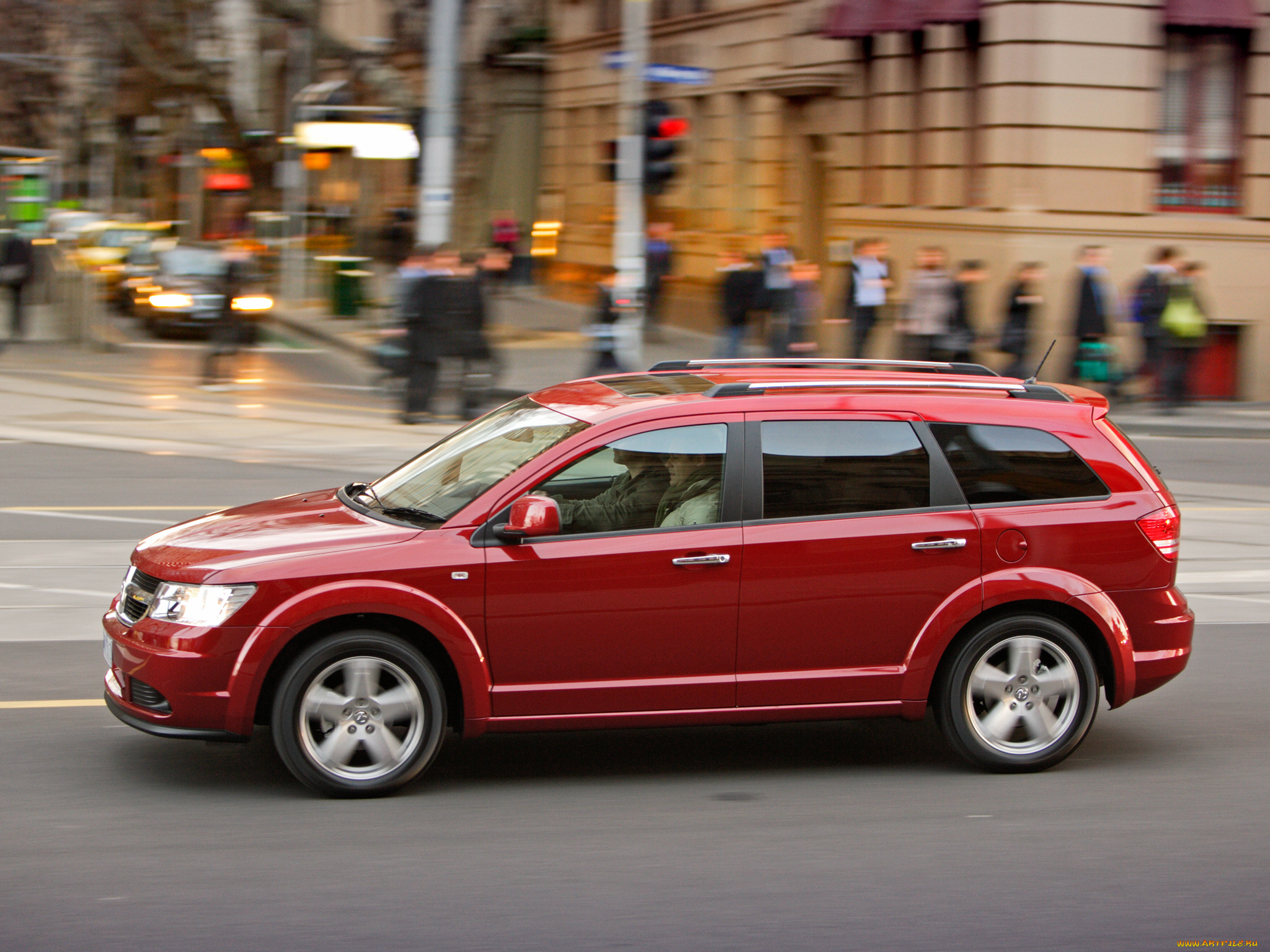 автомобили, dodge, au-spec, journey, красный, jc, rt