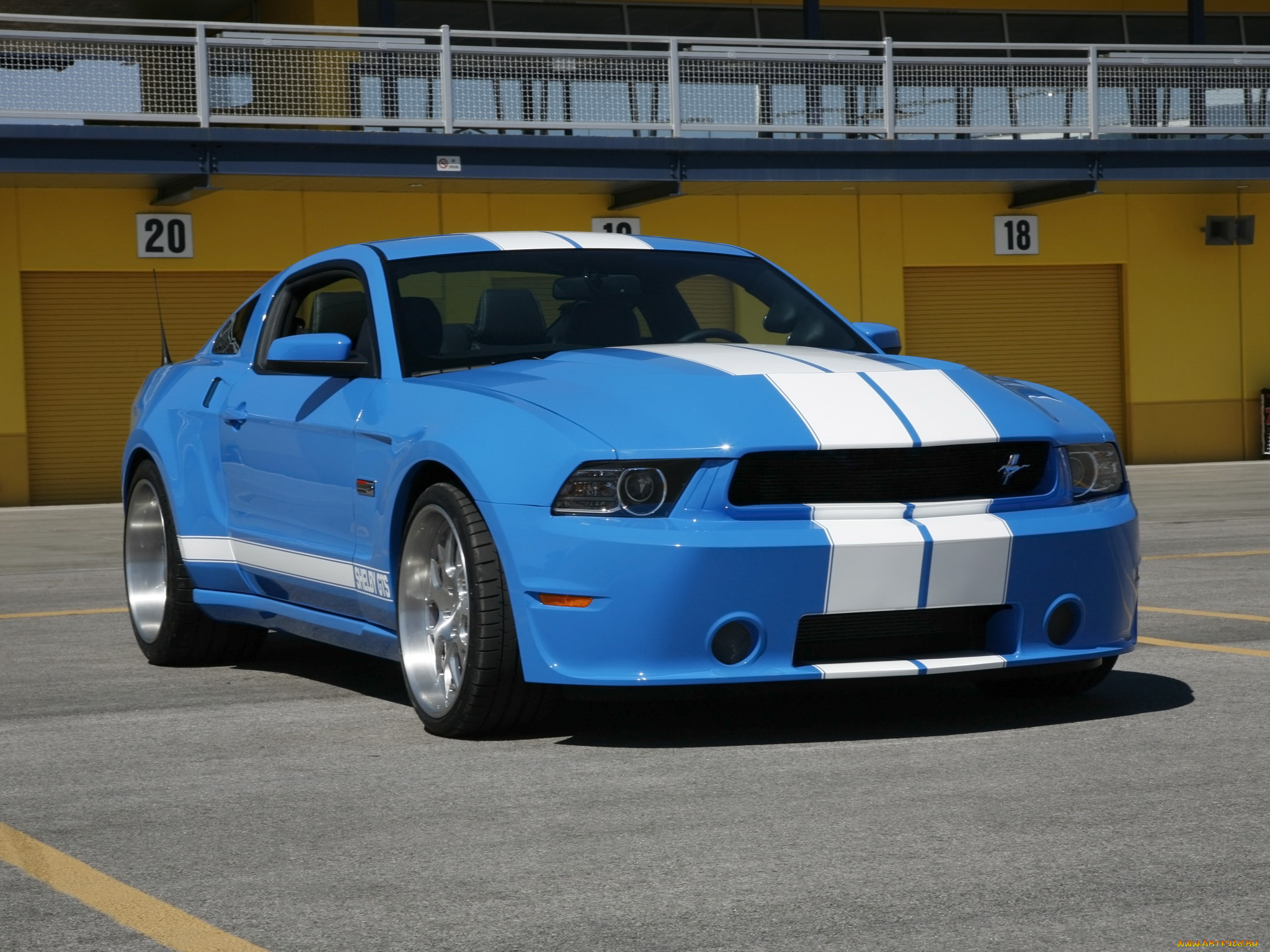 автомобили, mustang, синий, gts, shelby