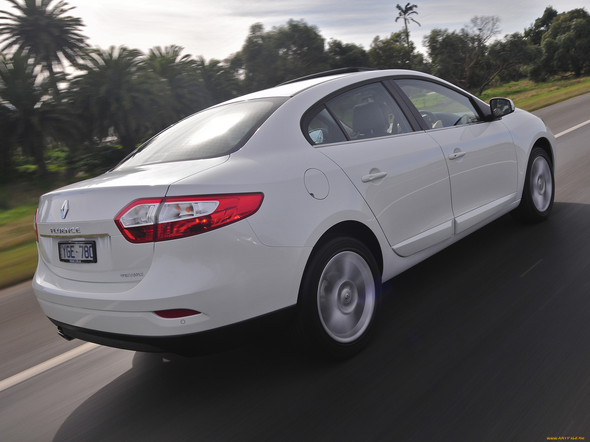 автомобили, renault, au-spec, fluence, светлый