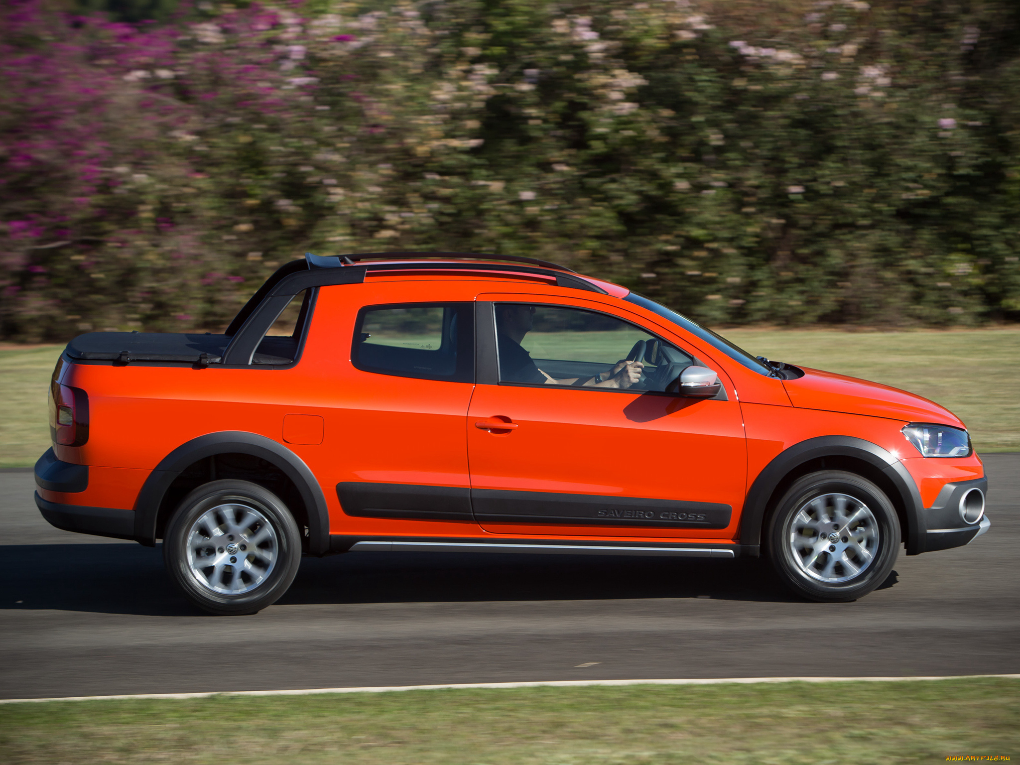 автомобили, volkswagen, красный, 2014г, cd, cross, saveiro