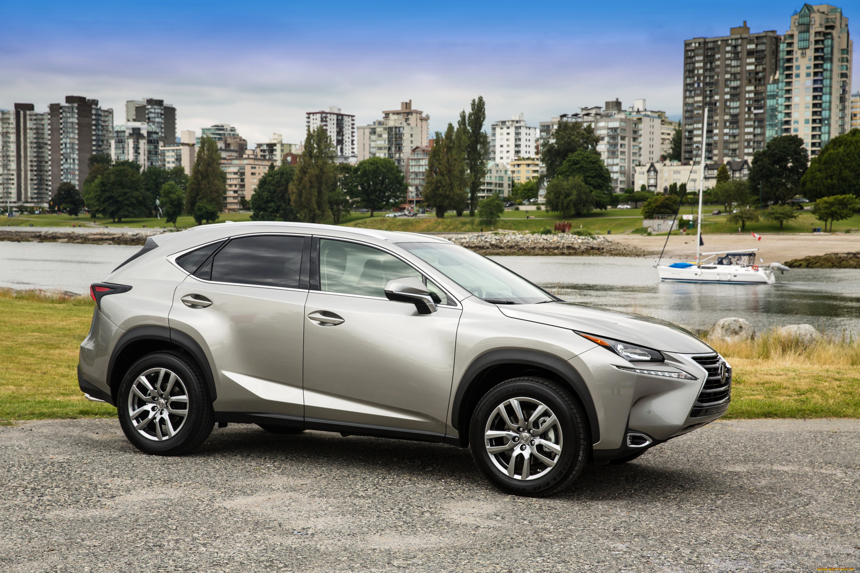 2015, lexus, nx, 200t, автомобили, lexus, город, серебристый