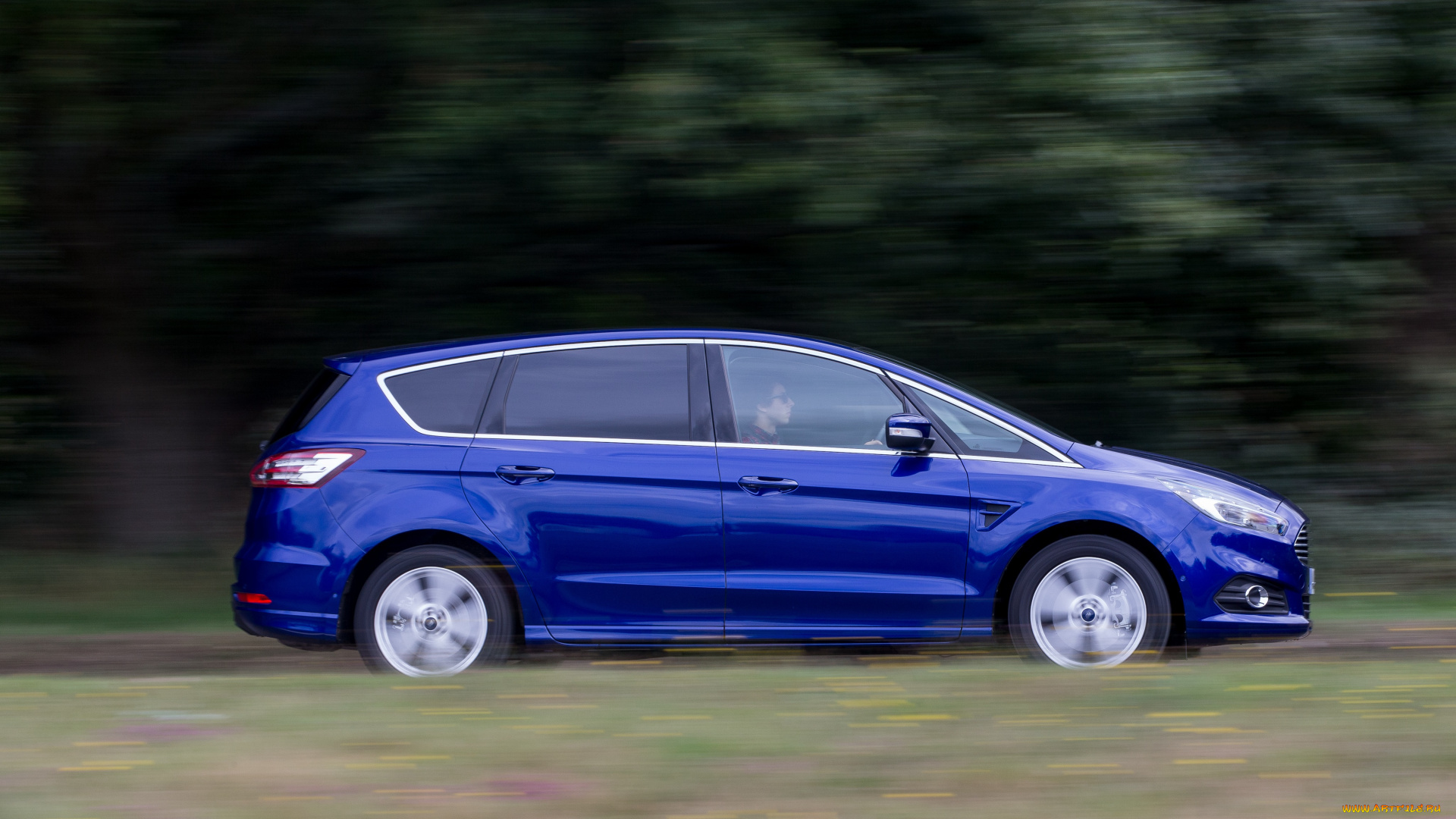 автомобили, ford, синий, 2015г, uk-spec, s-max