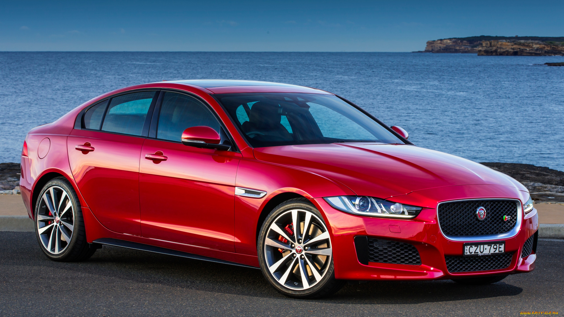 автомобили, jaguar, красный, 2015г, au-spec, xe, s