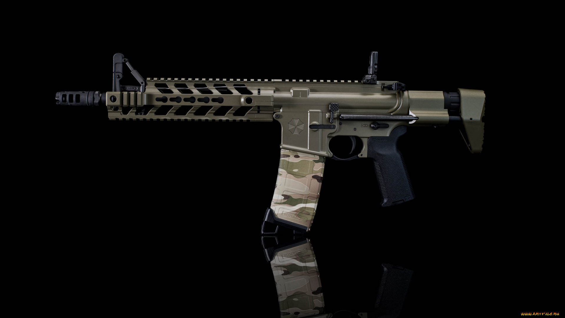 оружие, автоматы, ar-15, штурмовая, винтовка, umbrella