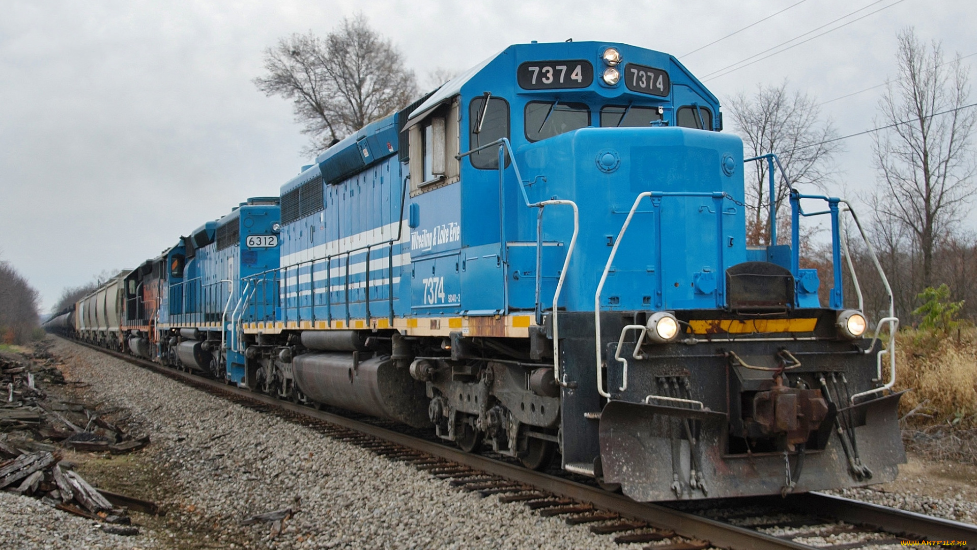 техника, поезда, локомотив, дорога, железная, состав, рельсы