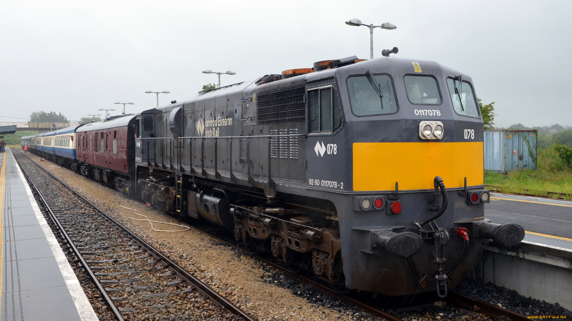 техника, поезда, локомотив, состав, железная, дорога, рельсы