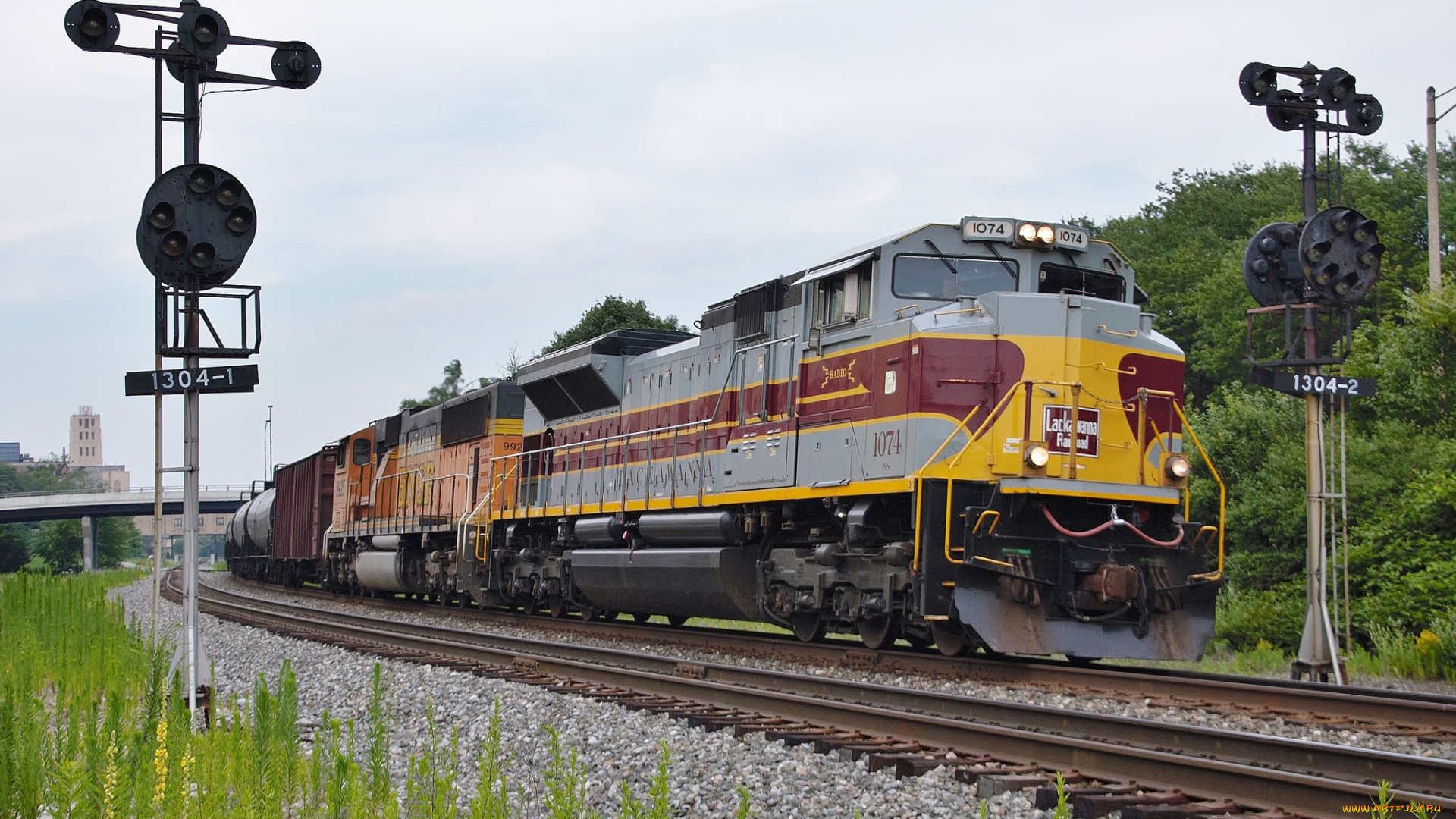 техника, поезда, рельсы, дорога, состав, локомотив, железная