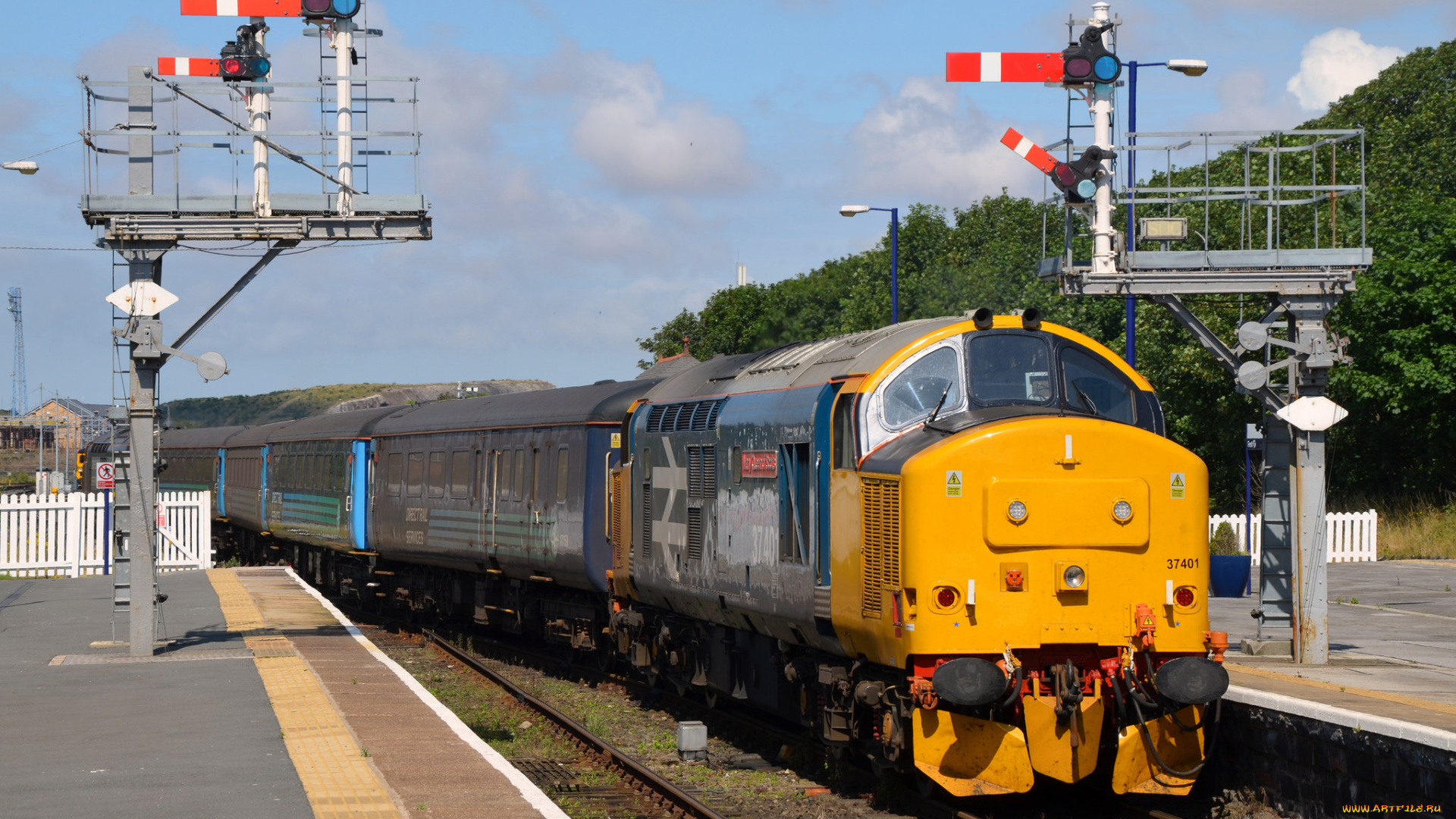 техника, поезда, состав, рельсы, локомотив, железная, дорога